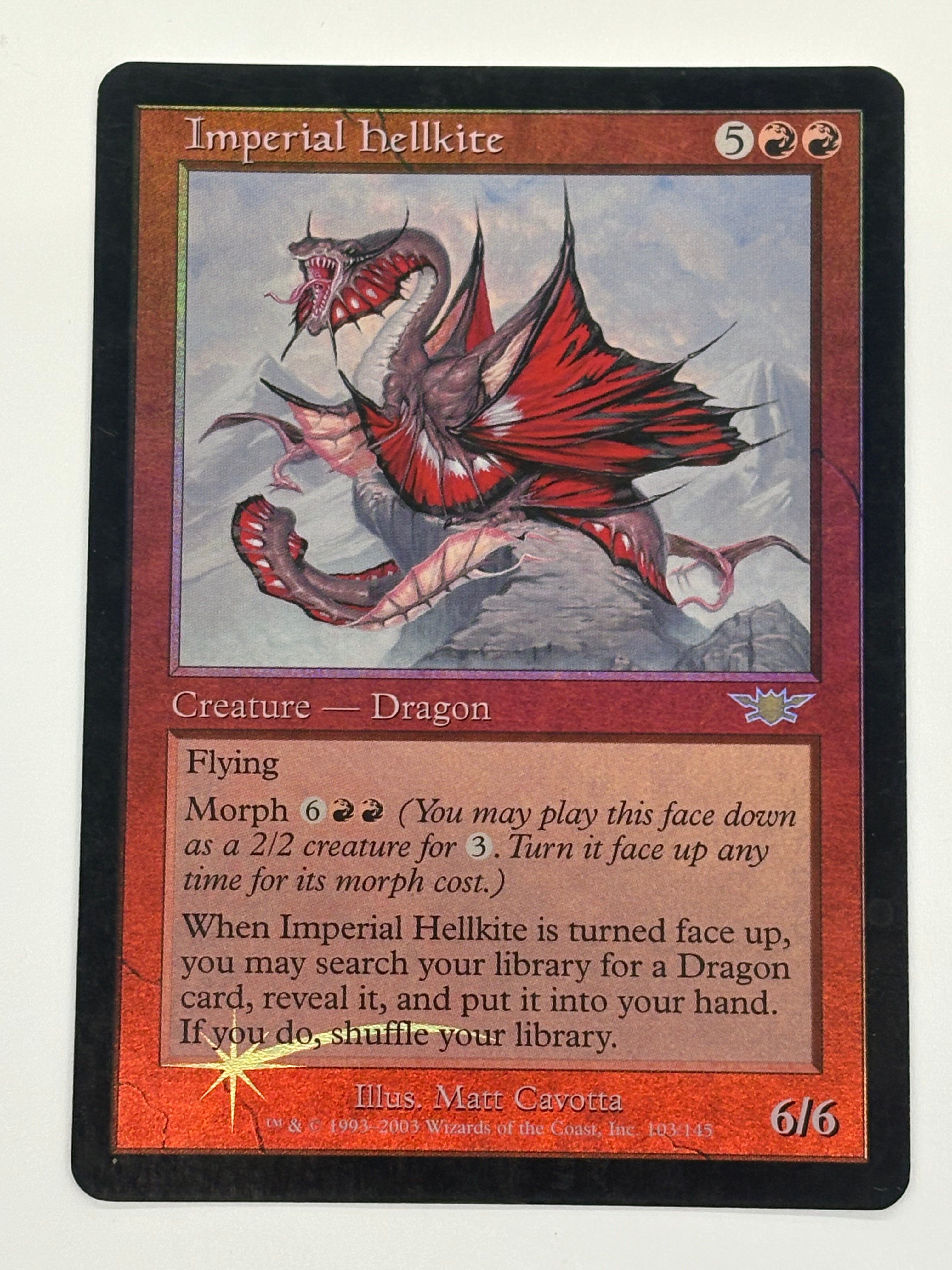 Magic The Gathering TCG - Legions Imperial Hellkite 103/145 (Foil) NM