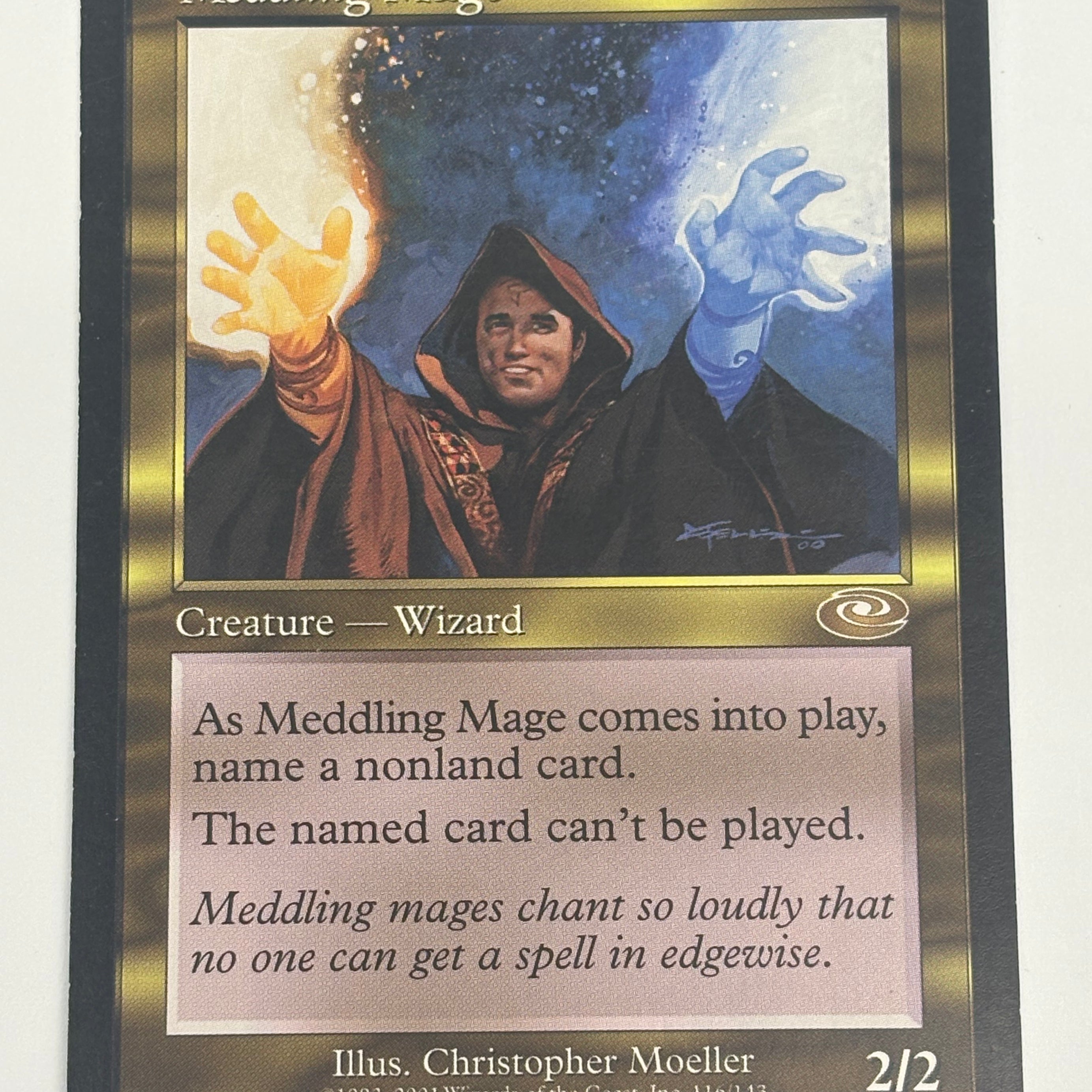 Magic the Gathering TCG - Planeshift Meddling Mage 116/143 LP
