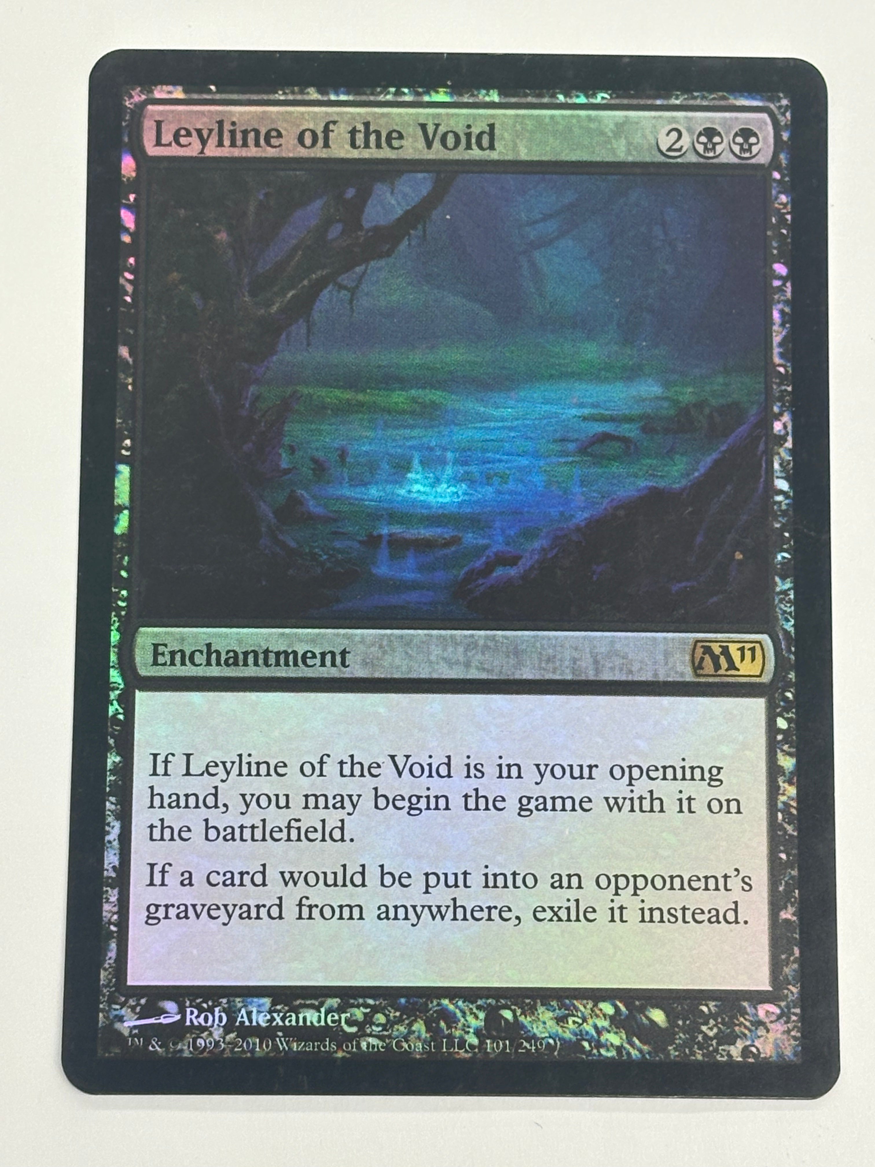 Magic the Gathering TCG - Magic 2011 Leyline of the Void (Foil) 101/249 NM