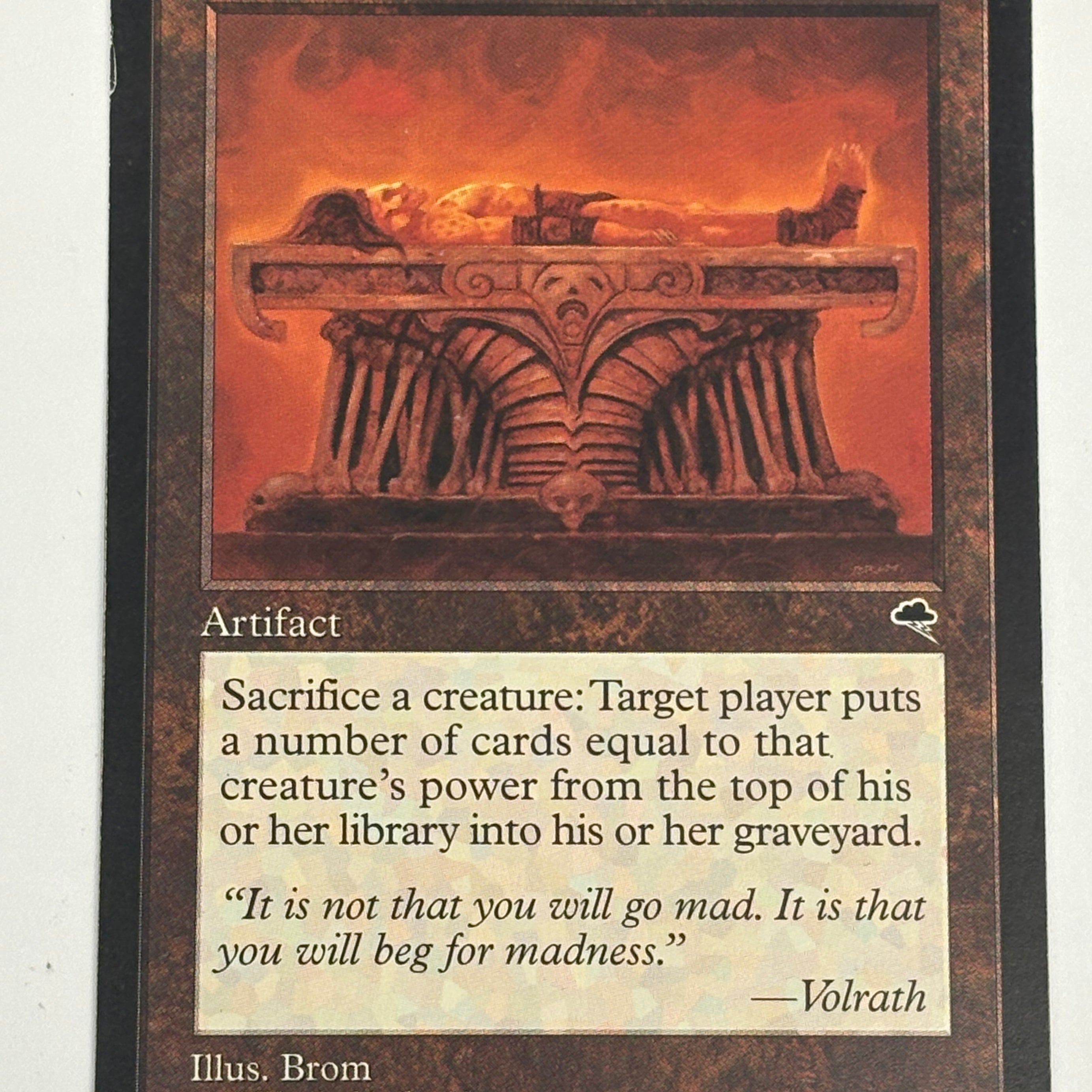 Magic the Gathering TCG - Tempest Altar of Dementia #276 LP