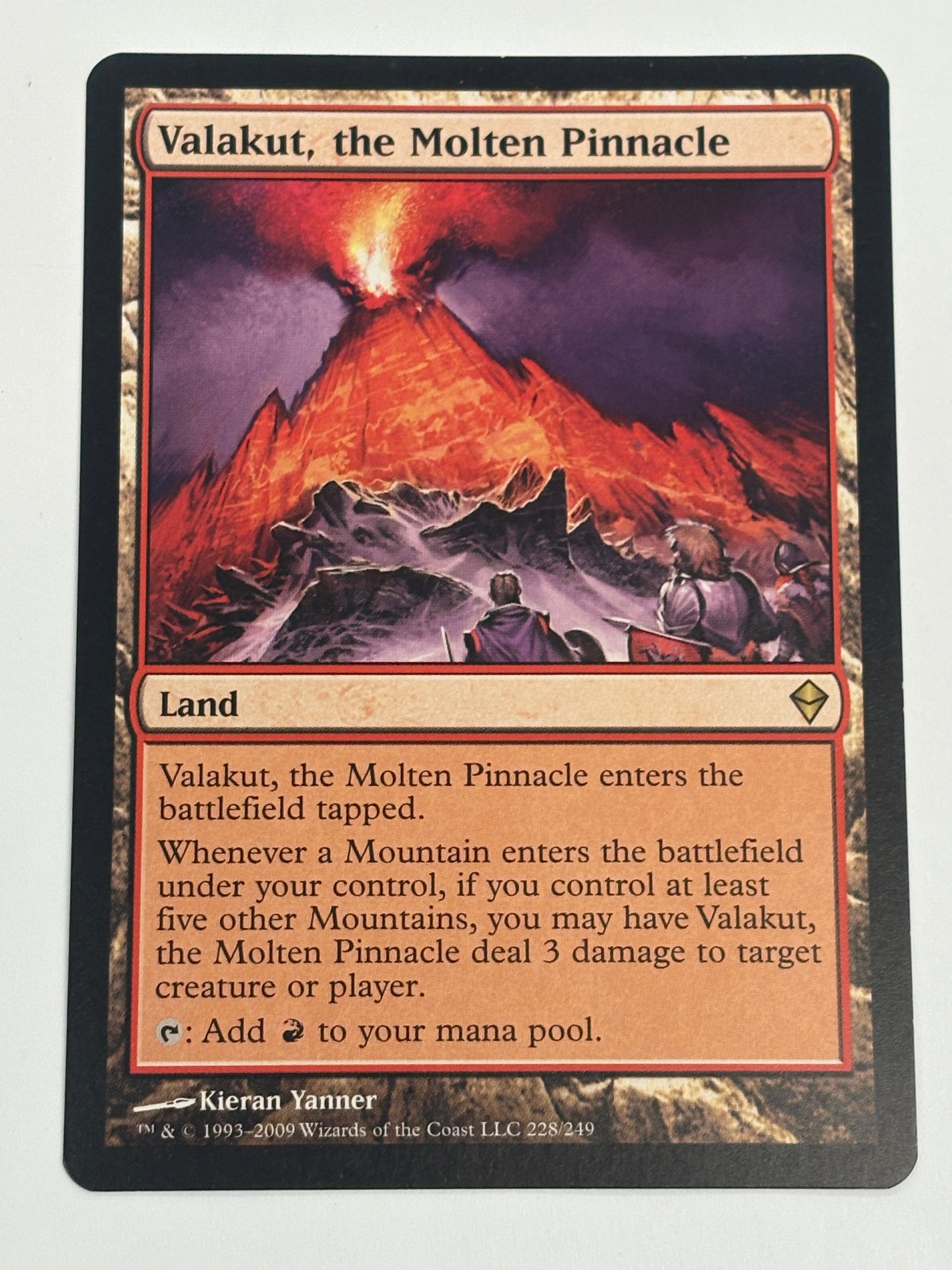 Magic the Gathering TCG - Zendikar Valakut, the Molten Pinnacle 228/249 LP