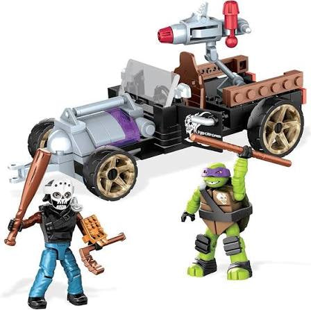 Mega Bloks Teenage Mutant Ninja Turtles Donnie Turtle Racer DMX52