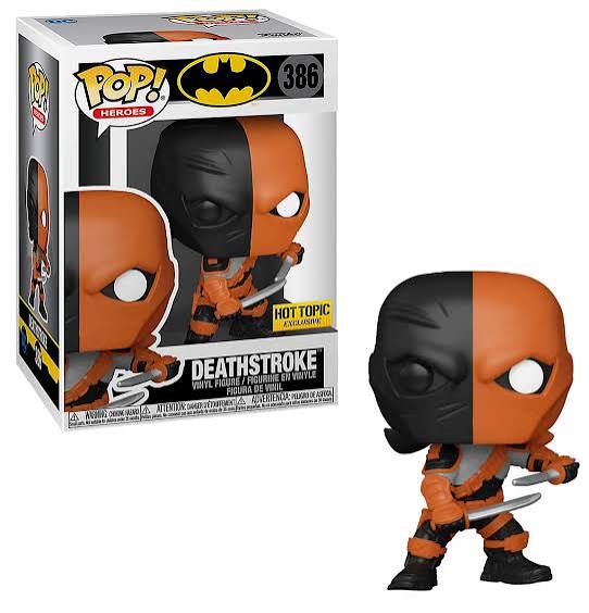 Funko Pop! Heroes Batman Deathstroke Hot Topic Exclusive #386