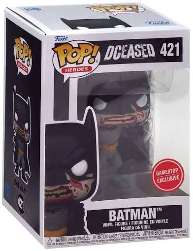 Funko Pop! Heroes DCeased Batman GameStop Exclusive #421