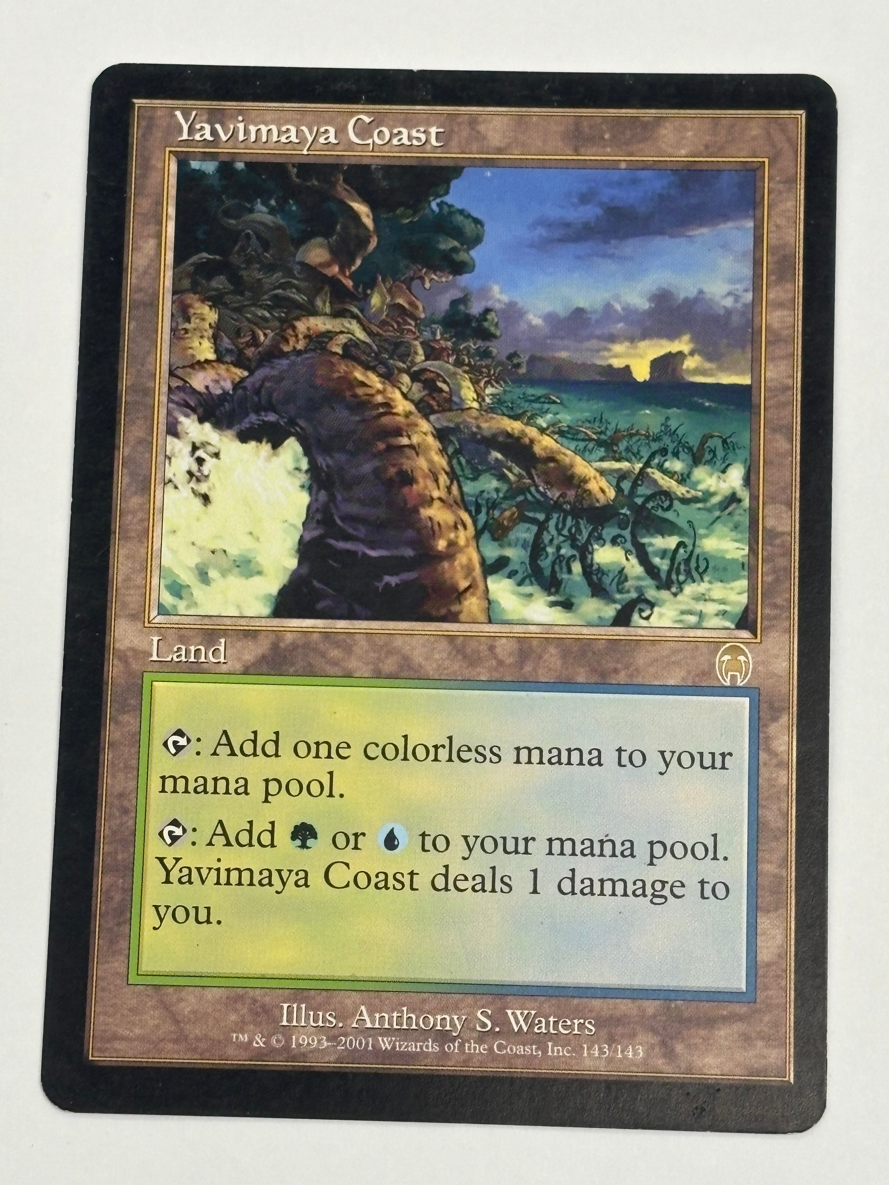 Magic the Gathering TCG - Apocalypse Yavimaya Coast 143/143 NM