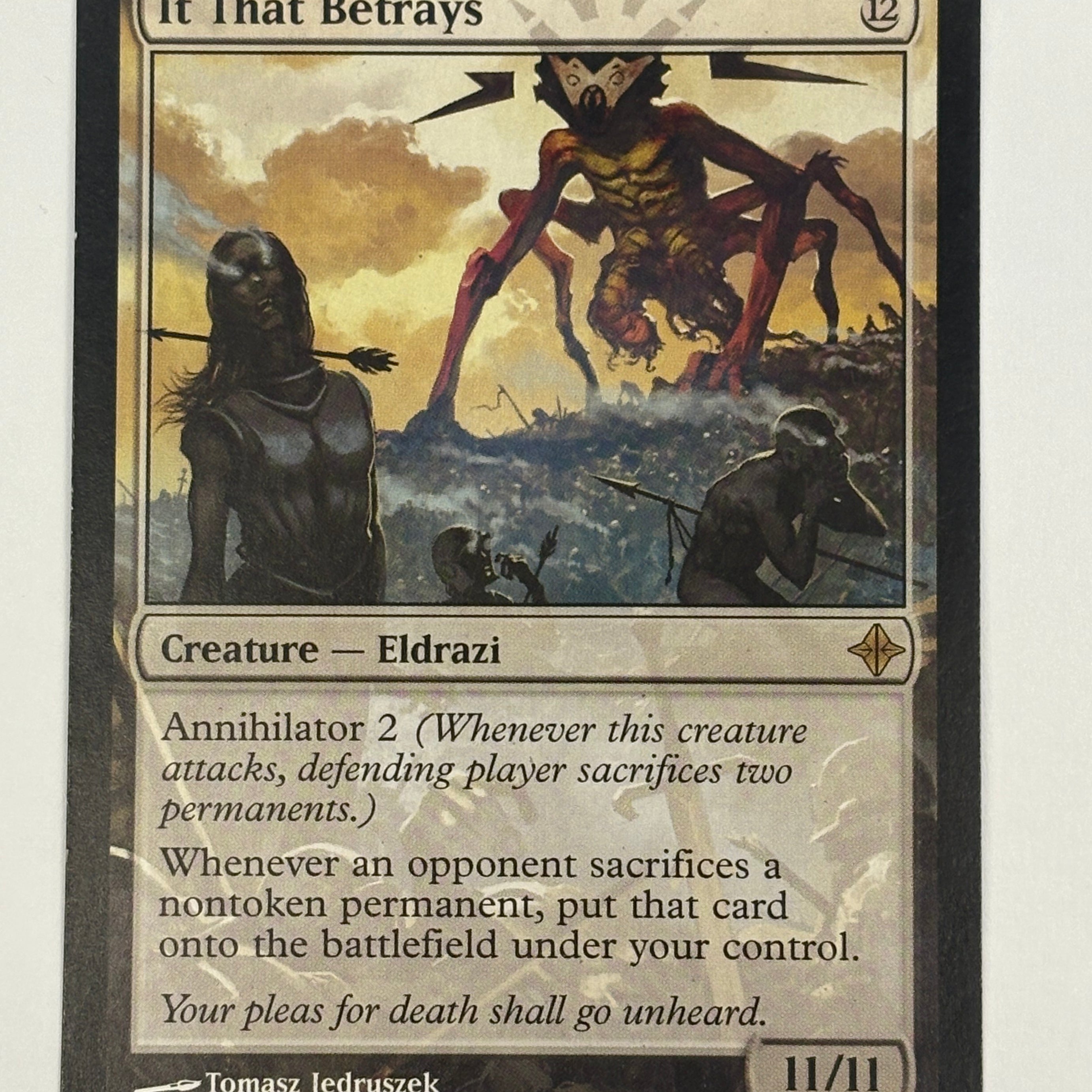 Magic the Gathering TCG - Rise of the Eldrazi It That Betrays 7/248 LP