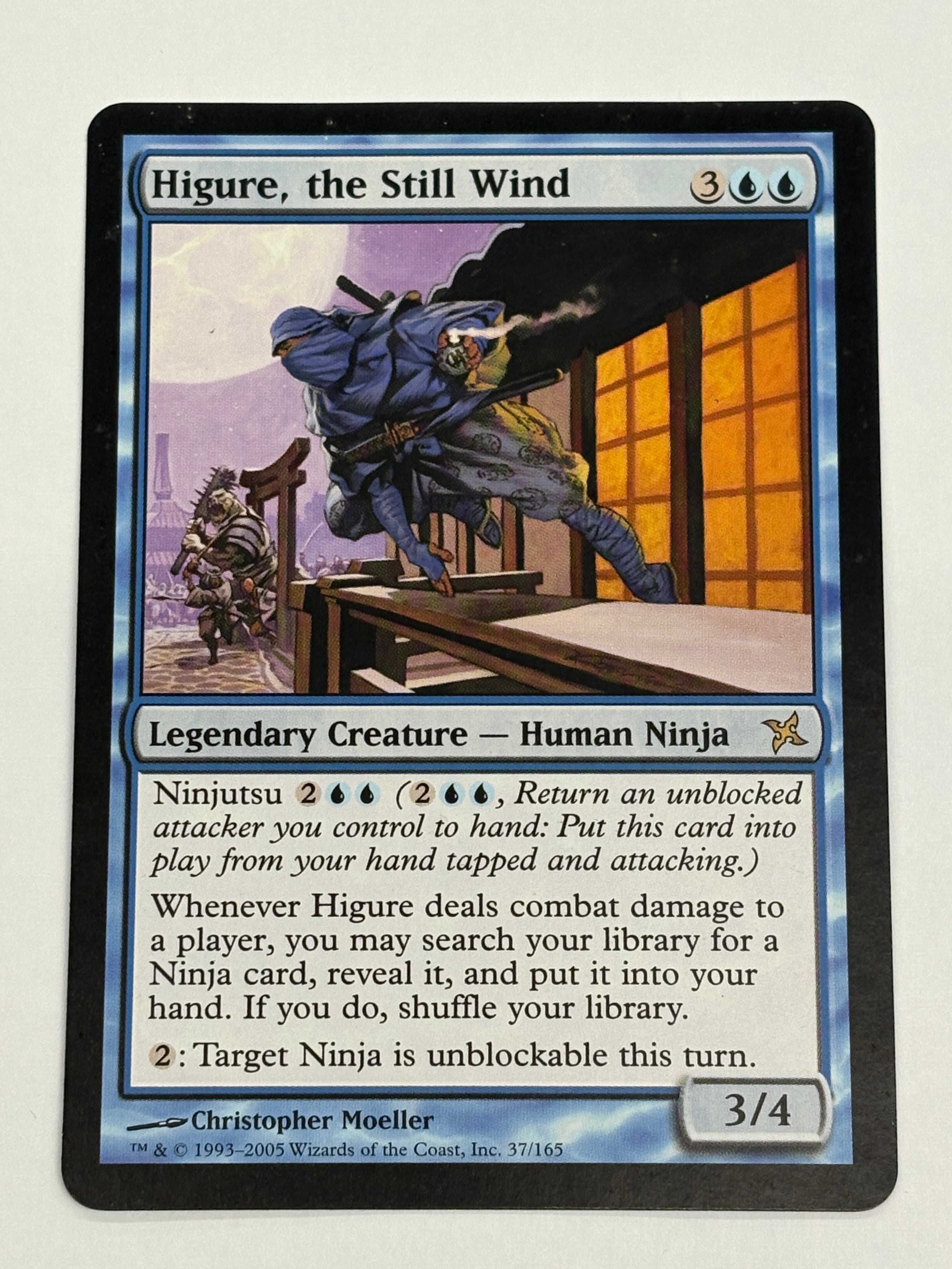 Magic the Gathering TCG - Betrayers of Kamigawa Higure, the Still Wind 37/165 NM