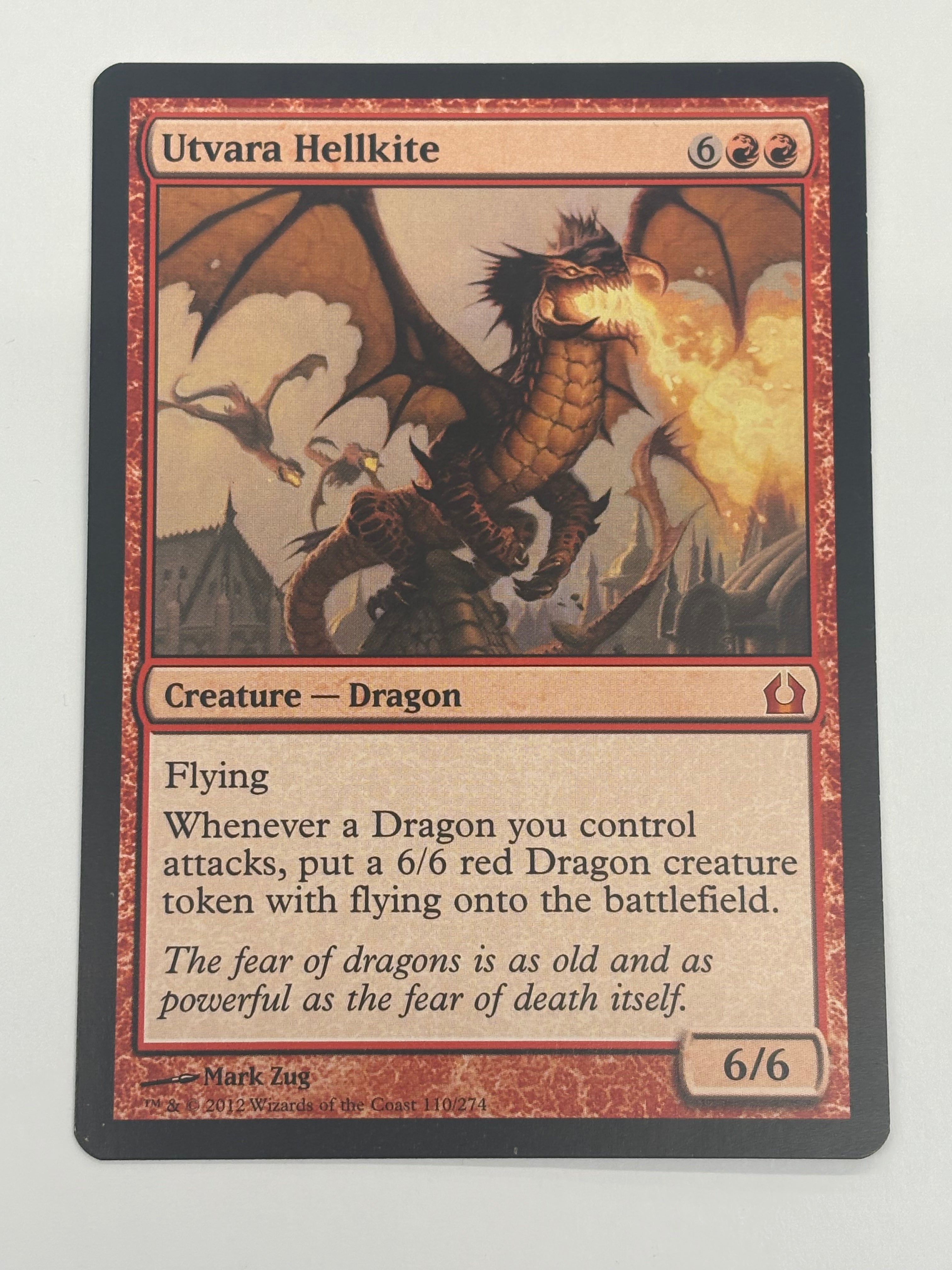 Magic The Gathering TCG - Return to Ravnica Utvara Hellkite 110/274 NM