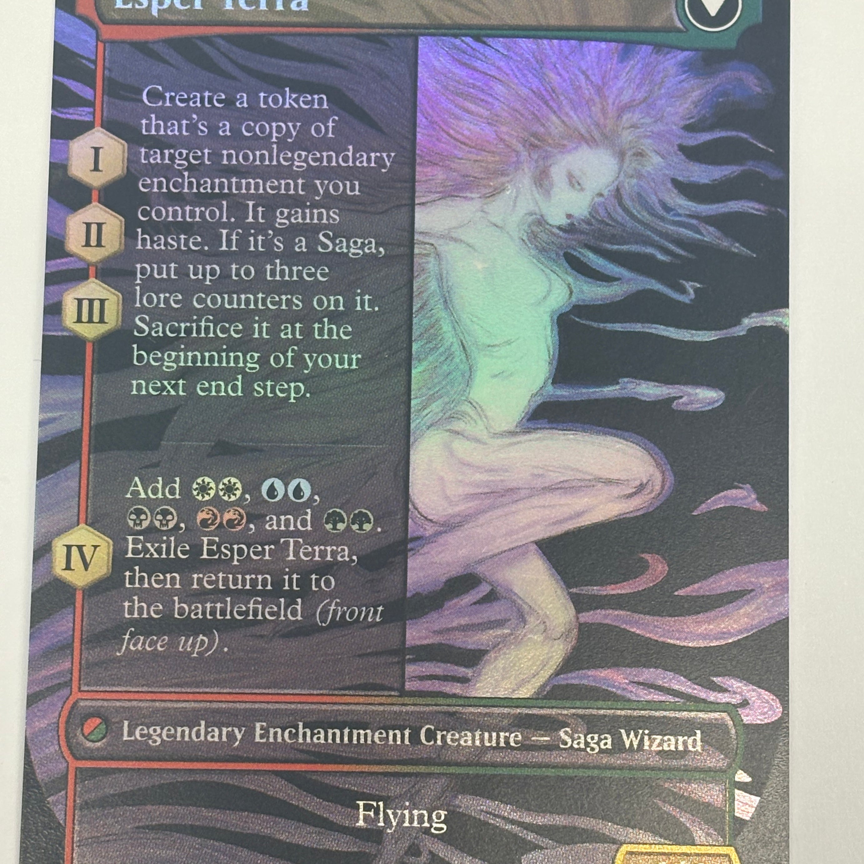 Magic The Gathering TCG - Final Fantasy Terra, Magical Adept (Showcase) 323 Foil NM