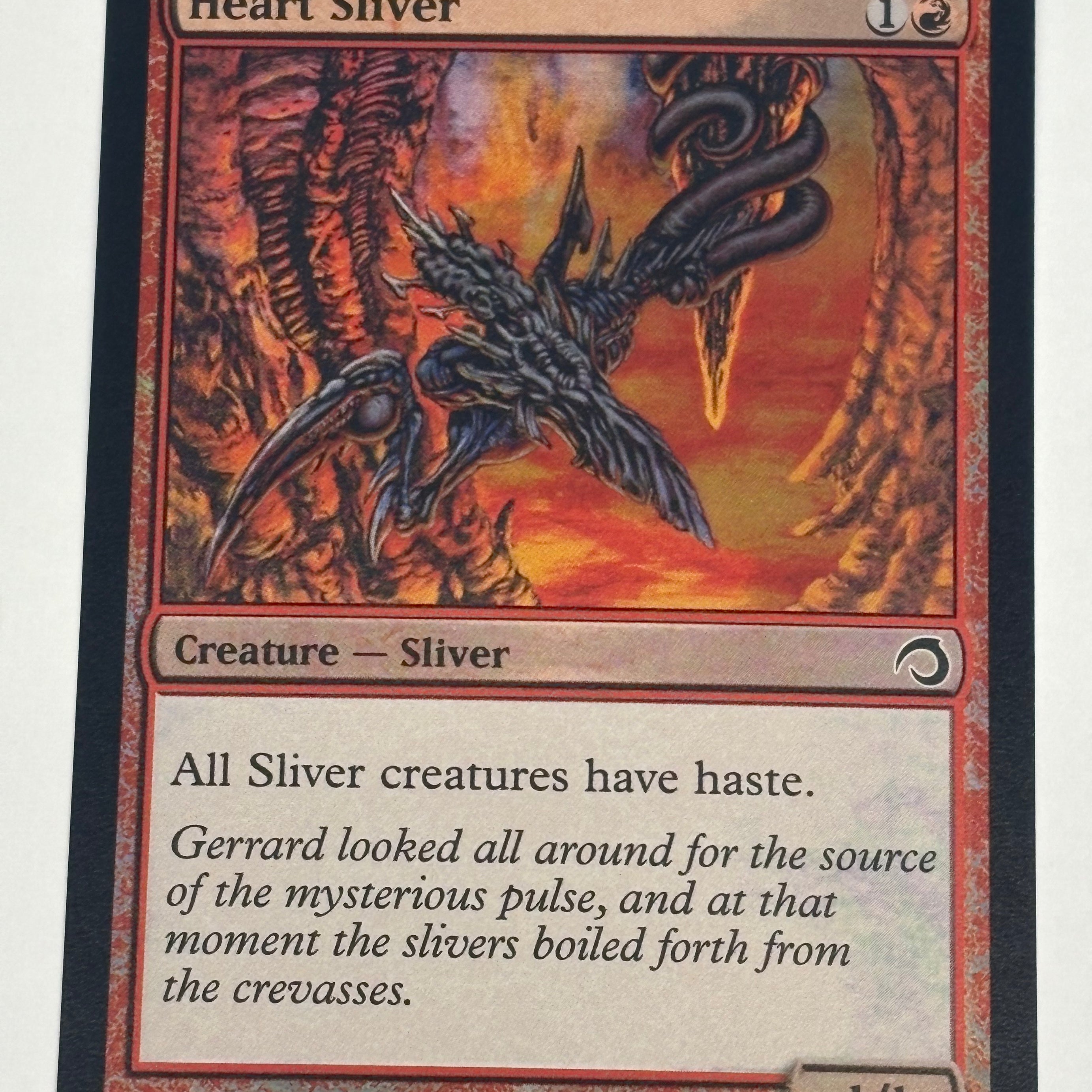 Magic The Gathering TCG - Premium Deck Series: Slivers Heart Sliver (Foil) 7/41 NM