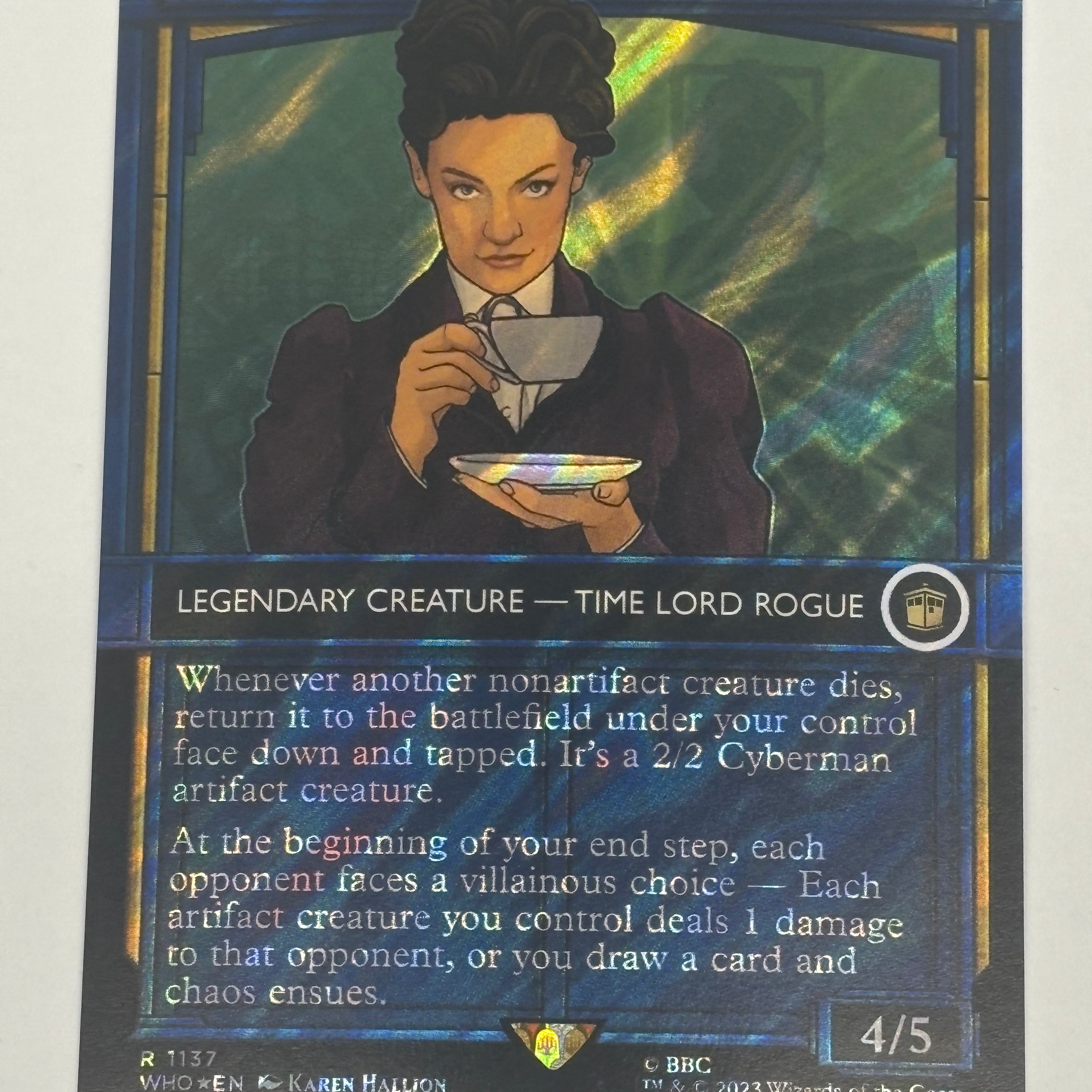 Magic The Gathering TCG - Doctor Who Missy (Showcase Surge Foil) 1137 NM