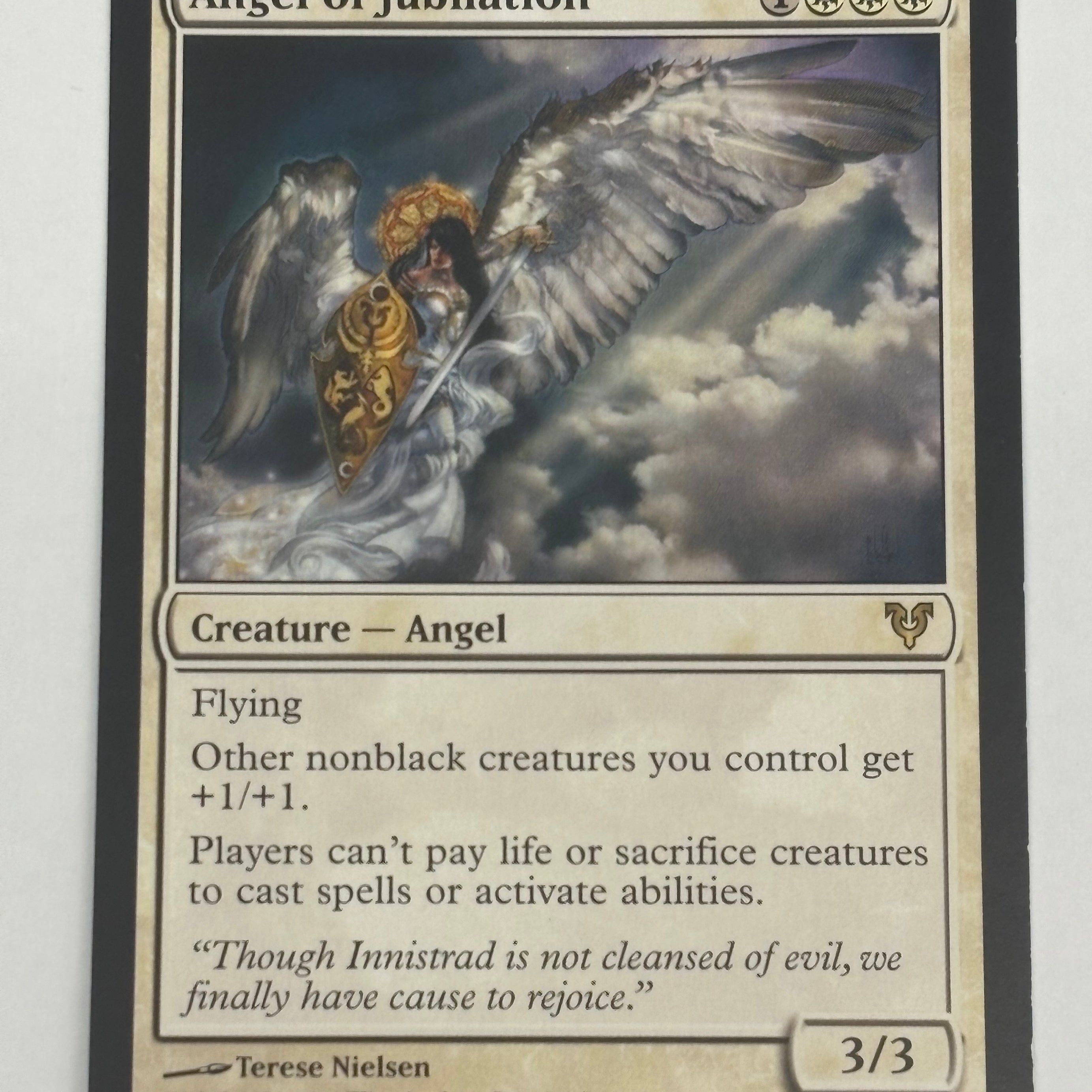 Magic The Gathering TCG - Innistrad Angel of Jubilation 2/244 NM