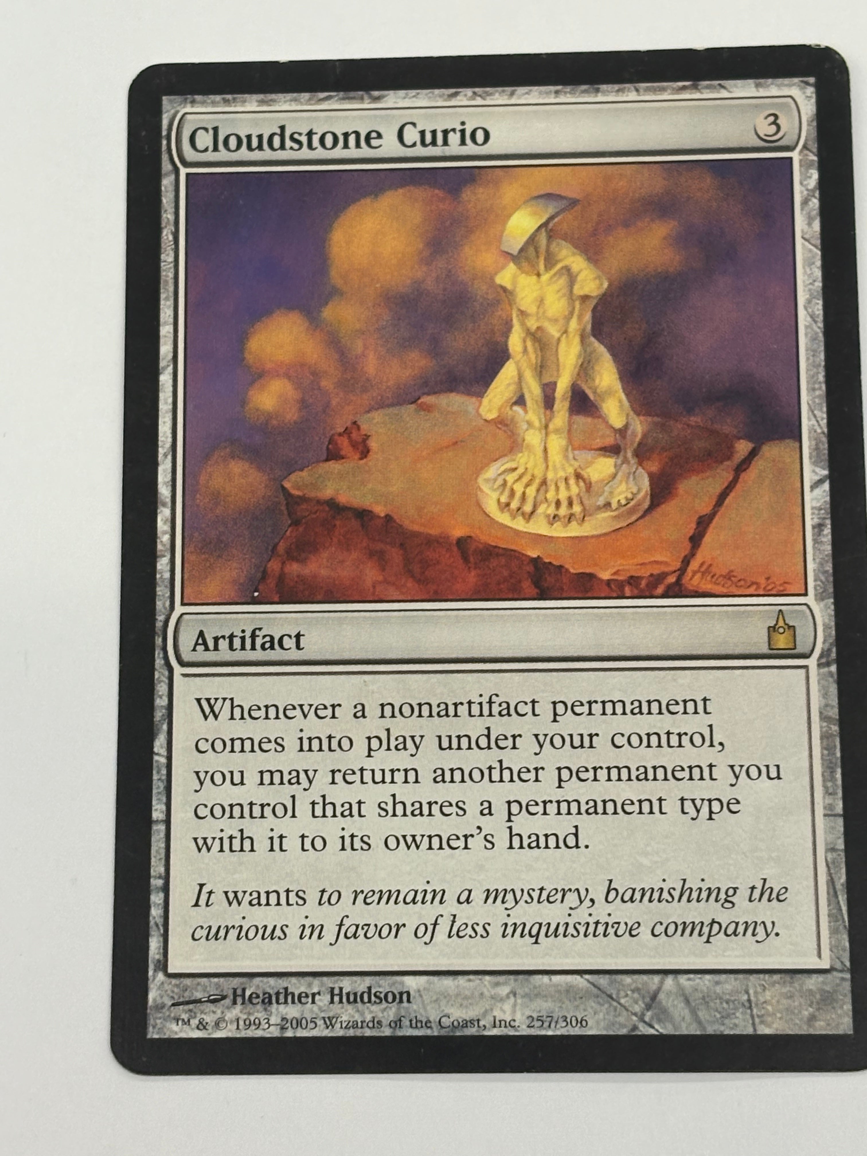 Magic The Gathering TCG - Ravnica: City of Guilds Cloudstone Curio 257/306 LP
