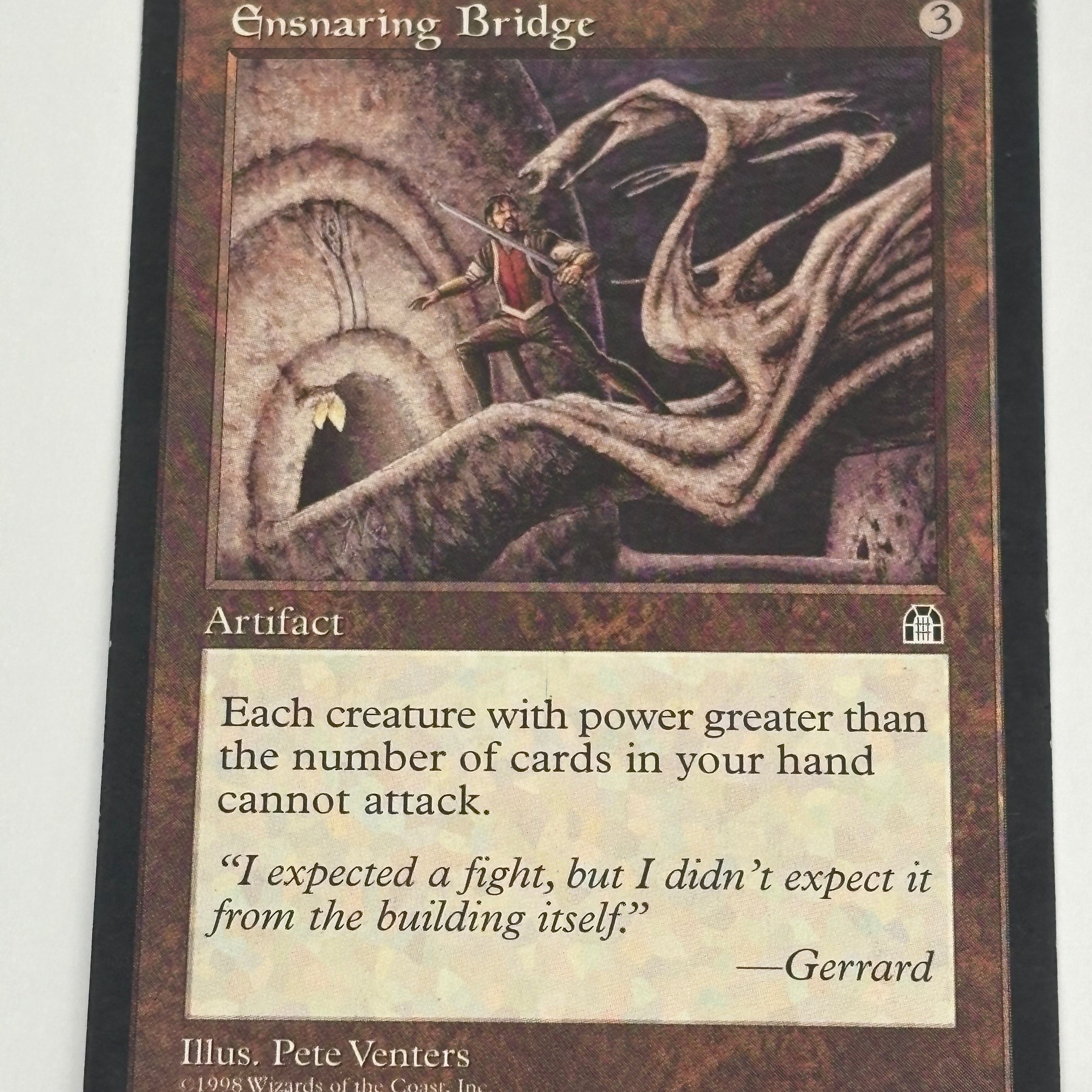 Magic The Gathering TCG - Stronghold Ensnaring Bridge LP