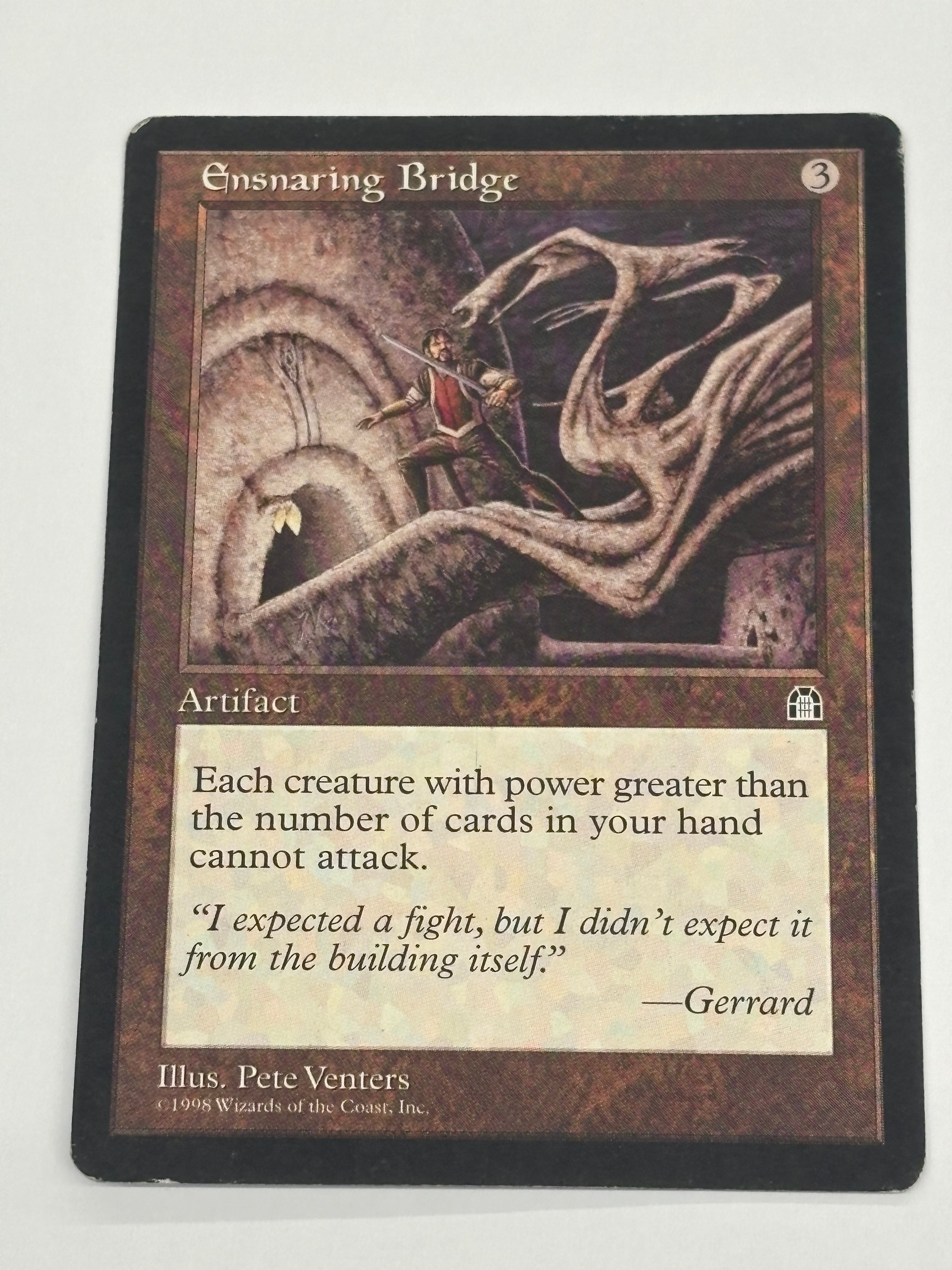 Magic The Gathering TCG - Stronghold Ensnaring Bridge LP