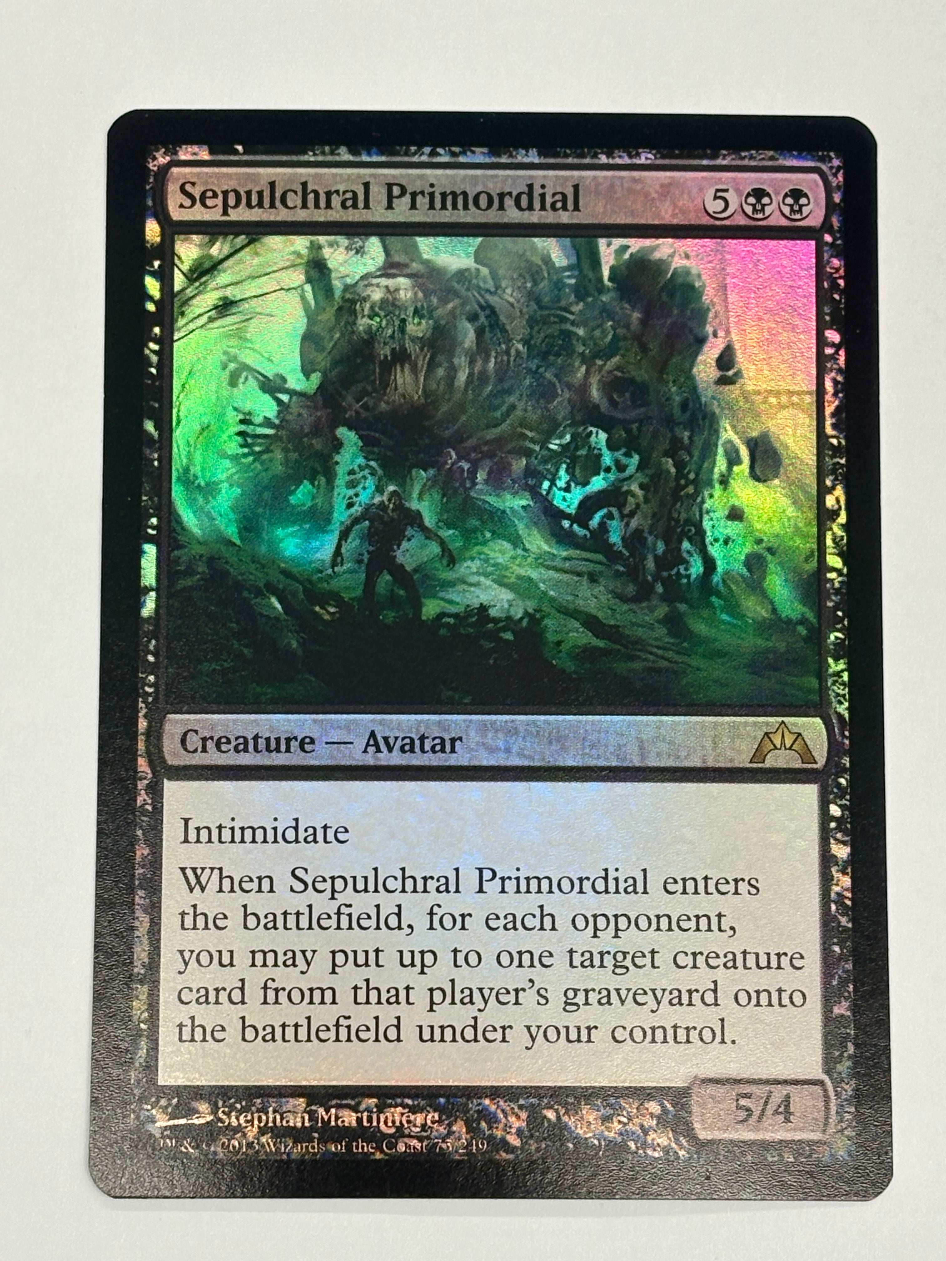 Magic The Gathering TCG - Gatecrash Sepulchral Primordial (Foil) 75/249 NM