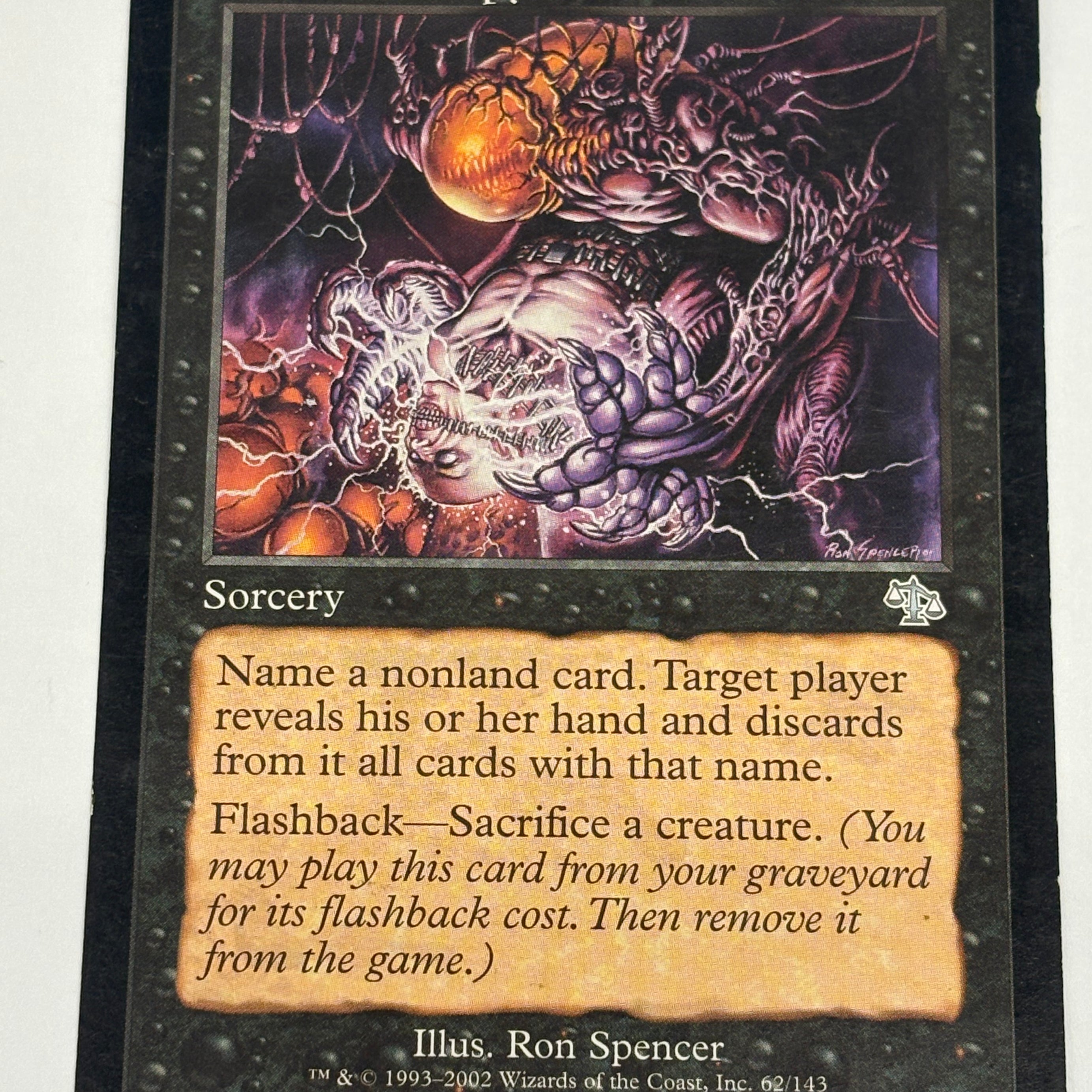 Magic the Gathering TCG - Judgement Cabal Therapy 62/143 LP