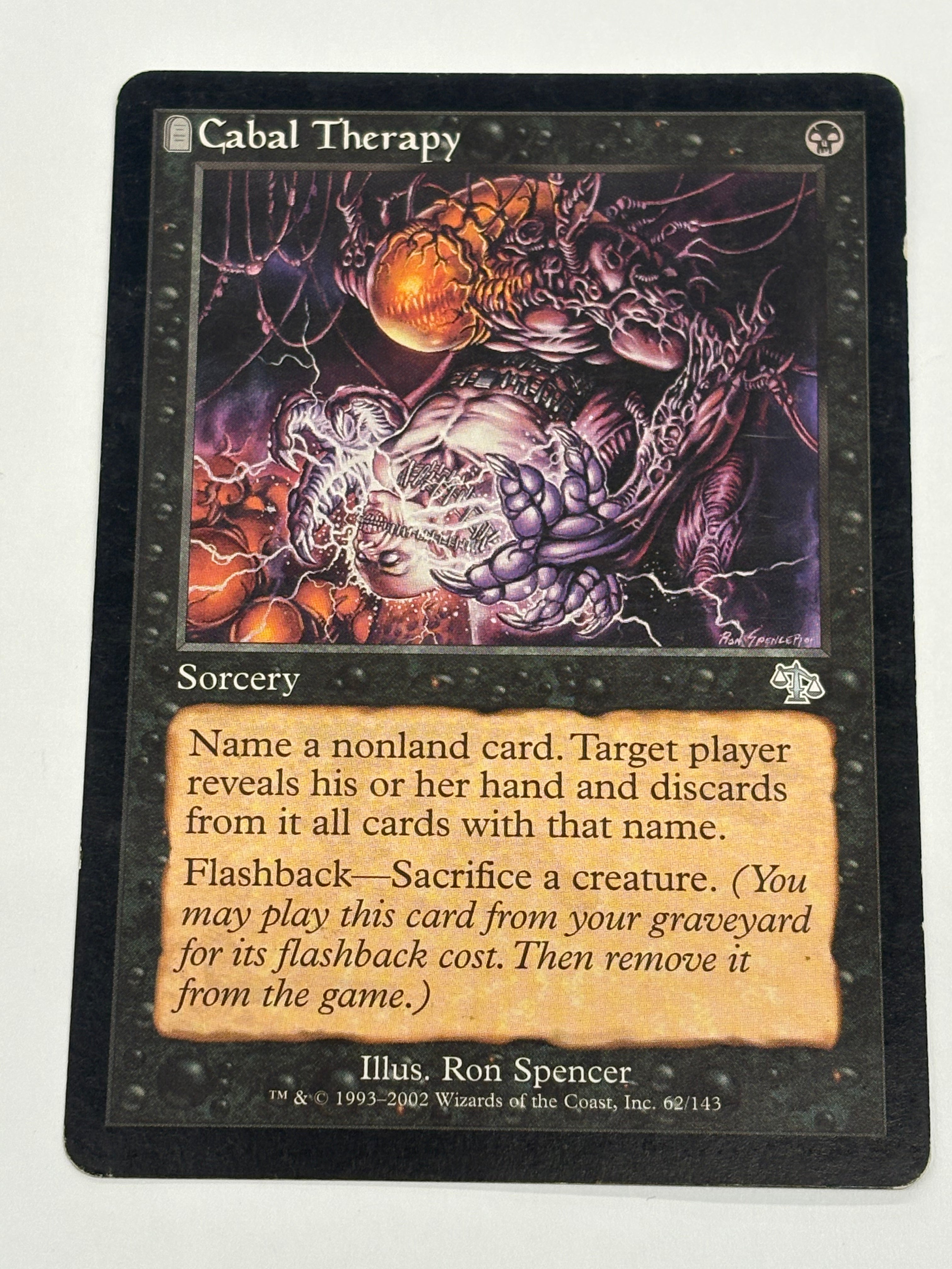 Magic the Gathering TCG - Judgement Cabal Therapy 62/143 LP