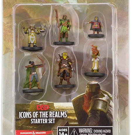 NECA Wizkids Dungeons & Dragons (D&D) Icons of the Realms Starter Set