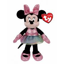 Ty Beanie Babies Glitter Disney’s Mickey Mouse Minnie Mouse Plush