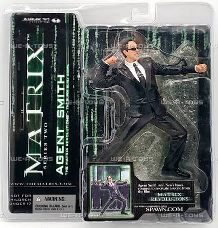 McFarlane Toys The Matrix Series 2 Agent Smith Action Figure