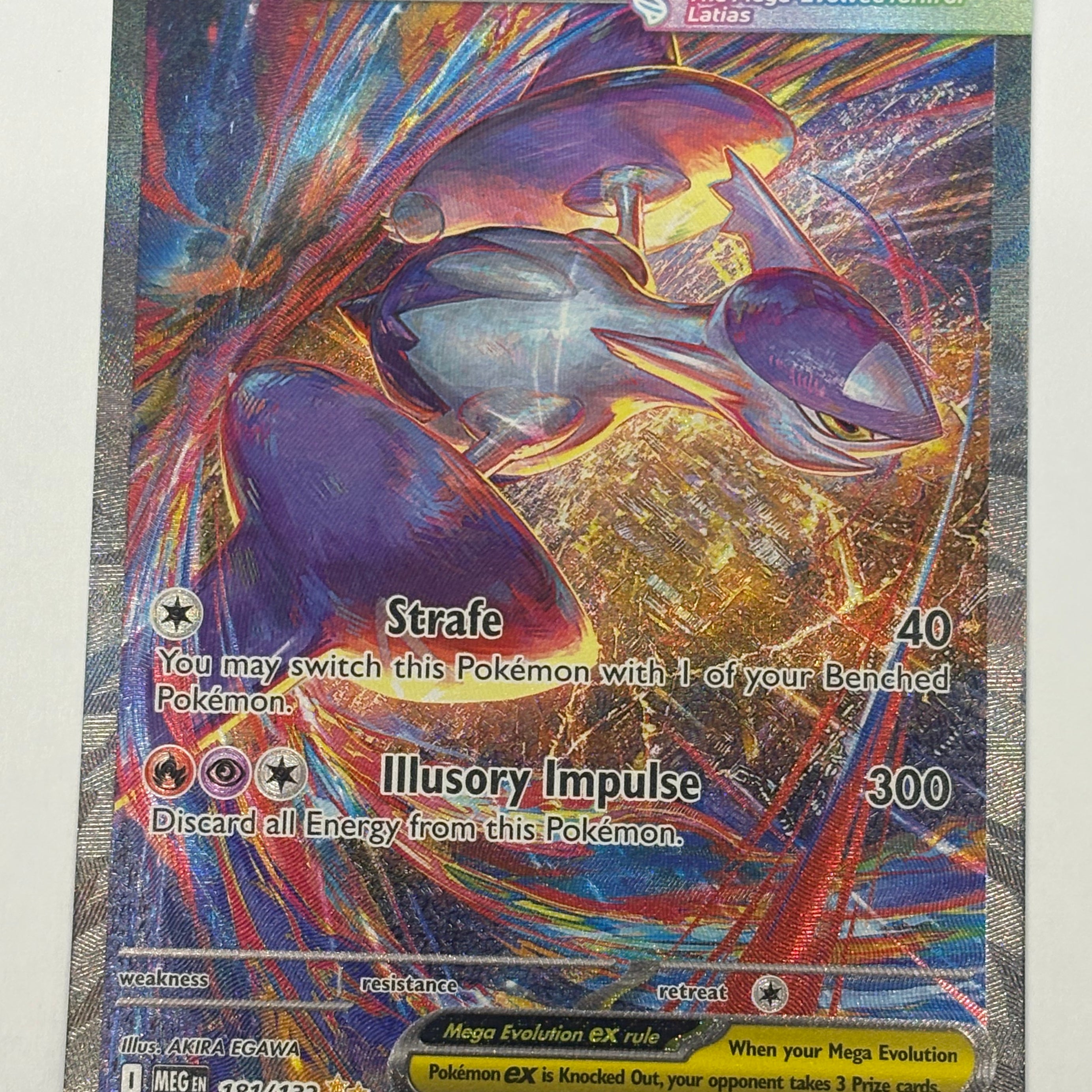 Pokémon TCG - Mega Evolution Mega Latias ex 181/132 NM