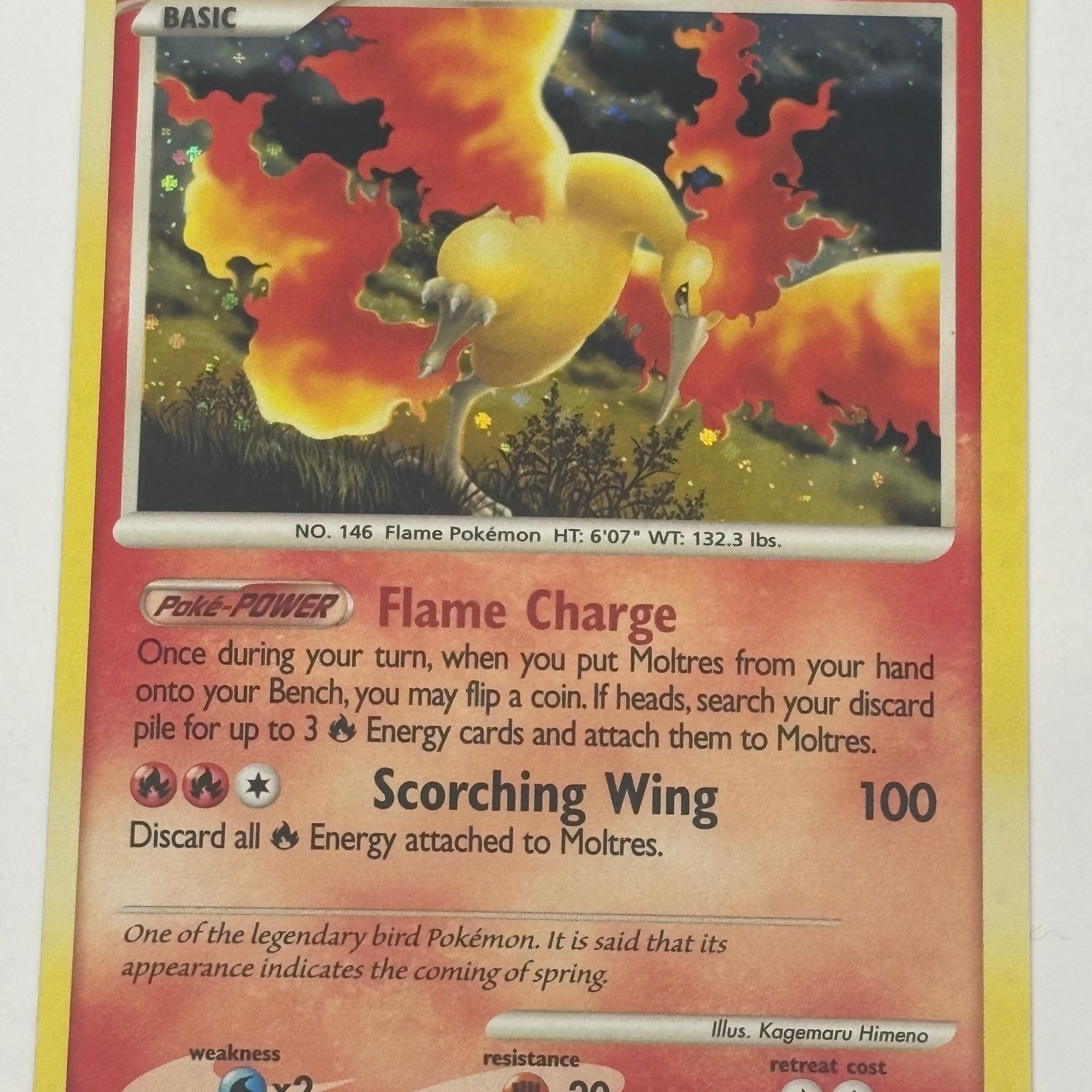 Pokémon TCG - Majestic Dawn Moltres 10/100 NM