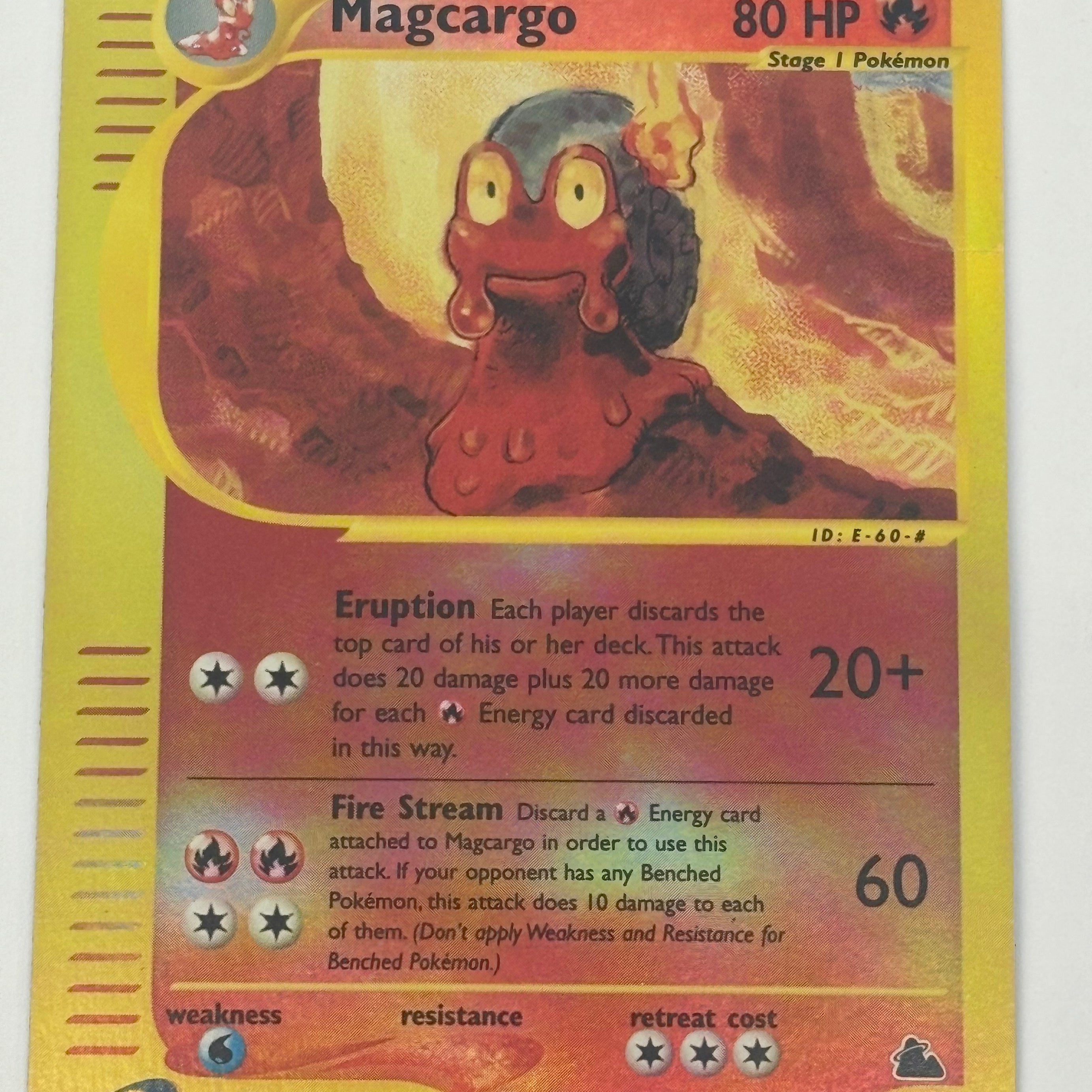 Pokémon TCG - Skyridge Magcargo (Reverse Holo) 17/144 NM