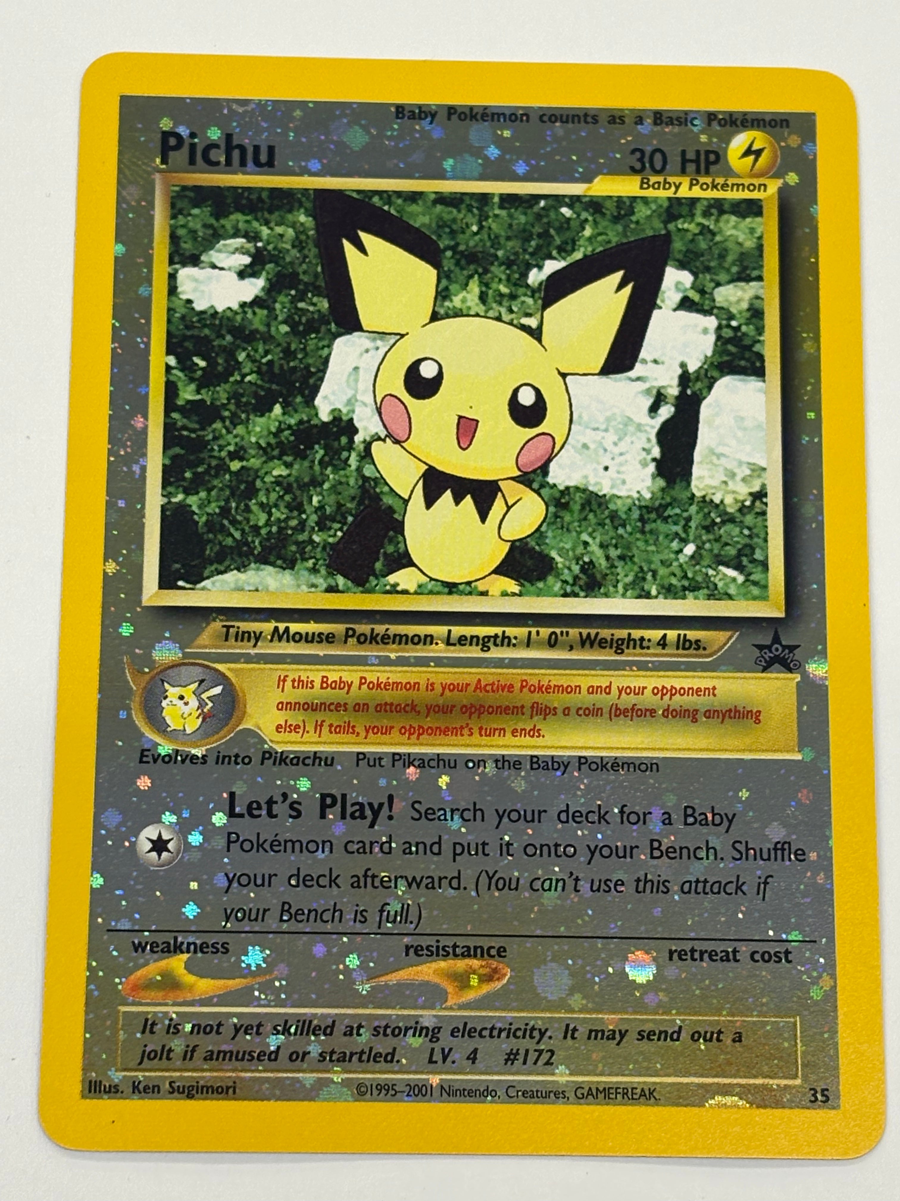 Pokémon TCG - Promo Pichu #35 NM