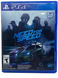 PlayStation 4 Need for Speed Video Game