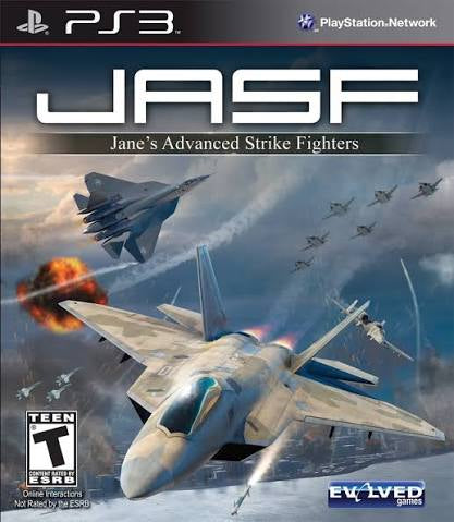 PlayStation 3 JASF Jane's Advanced Strike Flight Video Game