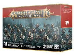 Warhammer 40,000 Age of Sigmar Soulblight Gravelords Deathrattle Skeletons Miniature Set