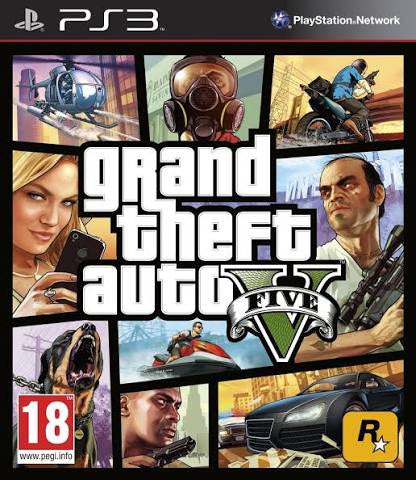 PlayStation 3 Grand Theft Auto V Video Game