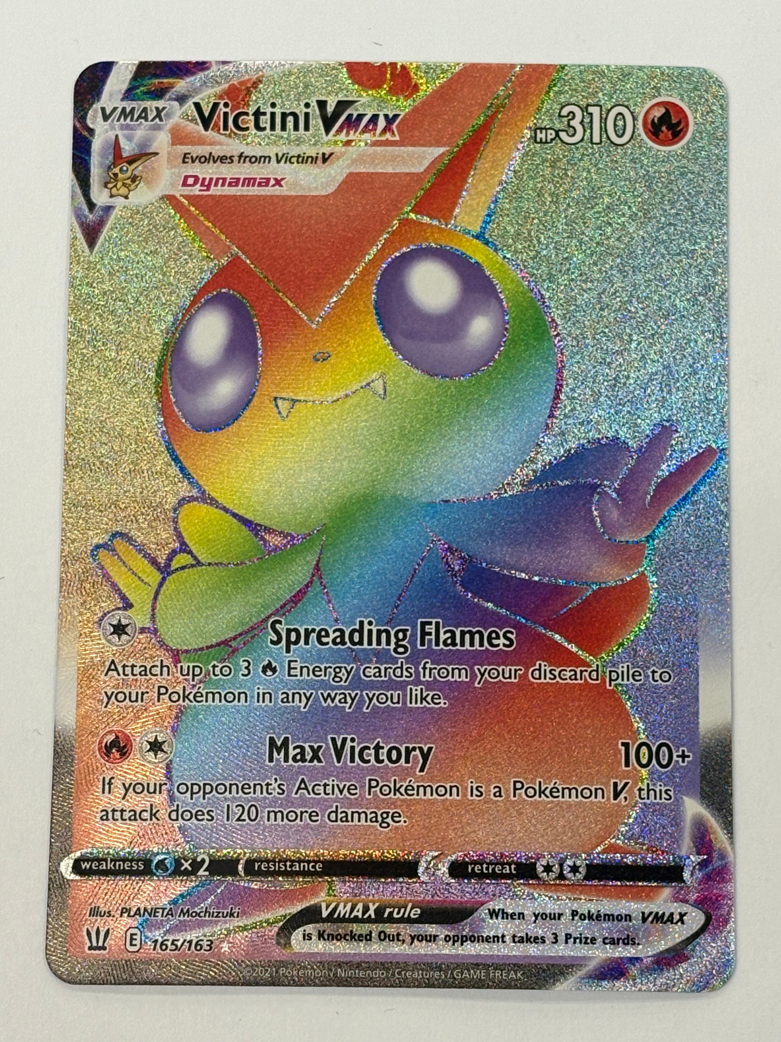 Pokémon TCG - Battle Styles Victini VMAX 165/163 NM