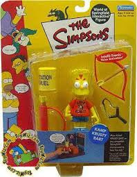Playmates The Simpsons Kamp Krusty Bart Action Figure