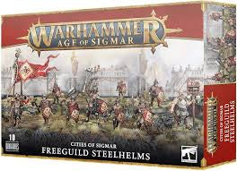 Warhammer 40,000 Age of Sigmar Cities of Sigmar Freeguild Steelhelms Miniature Set