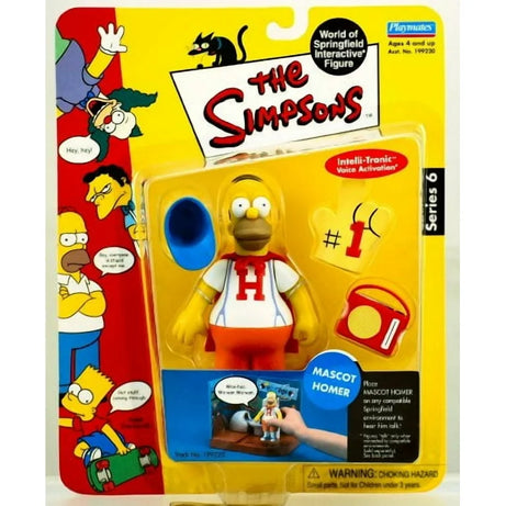 Playmates The Simpsons Mascot Homer Action Figure