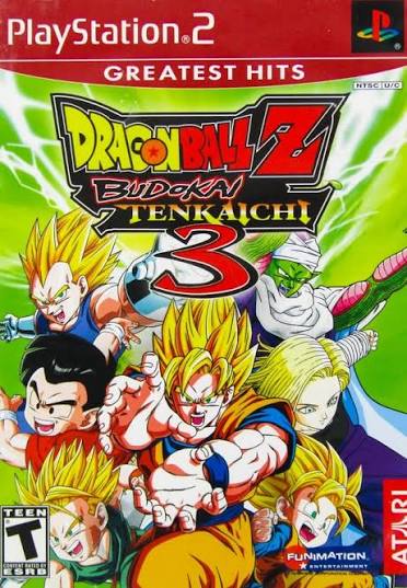 PlayStation 2 Greatest Hits Dragon Ball Z Budokai Tenkaichi 3 Video Game