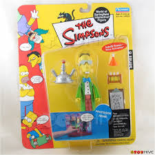 Playmates The Simpsons Professor. Fink Action Figure