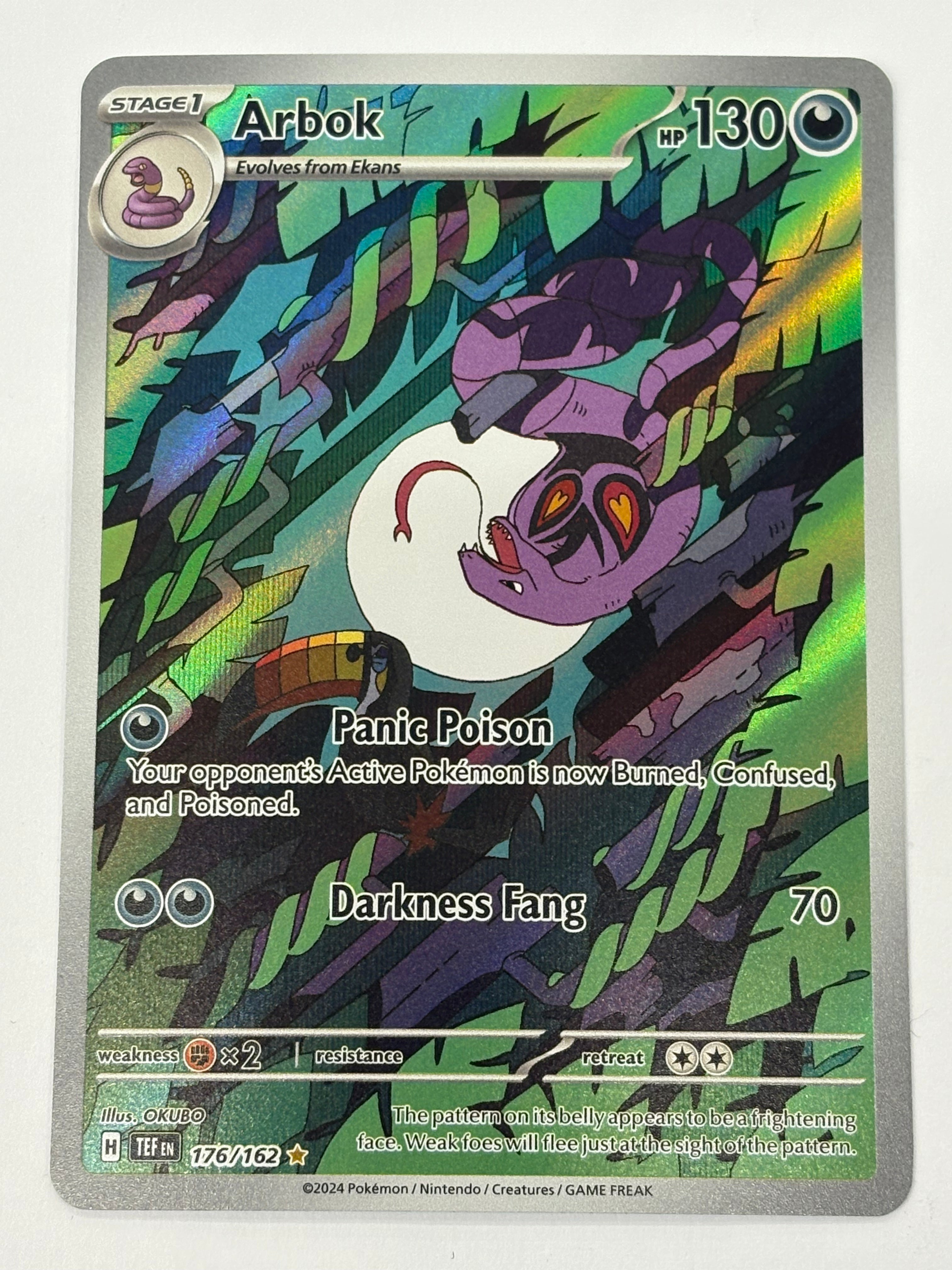 Pokémon TCG - Temporal Forces Arbok 176/162 NM