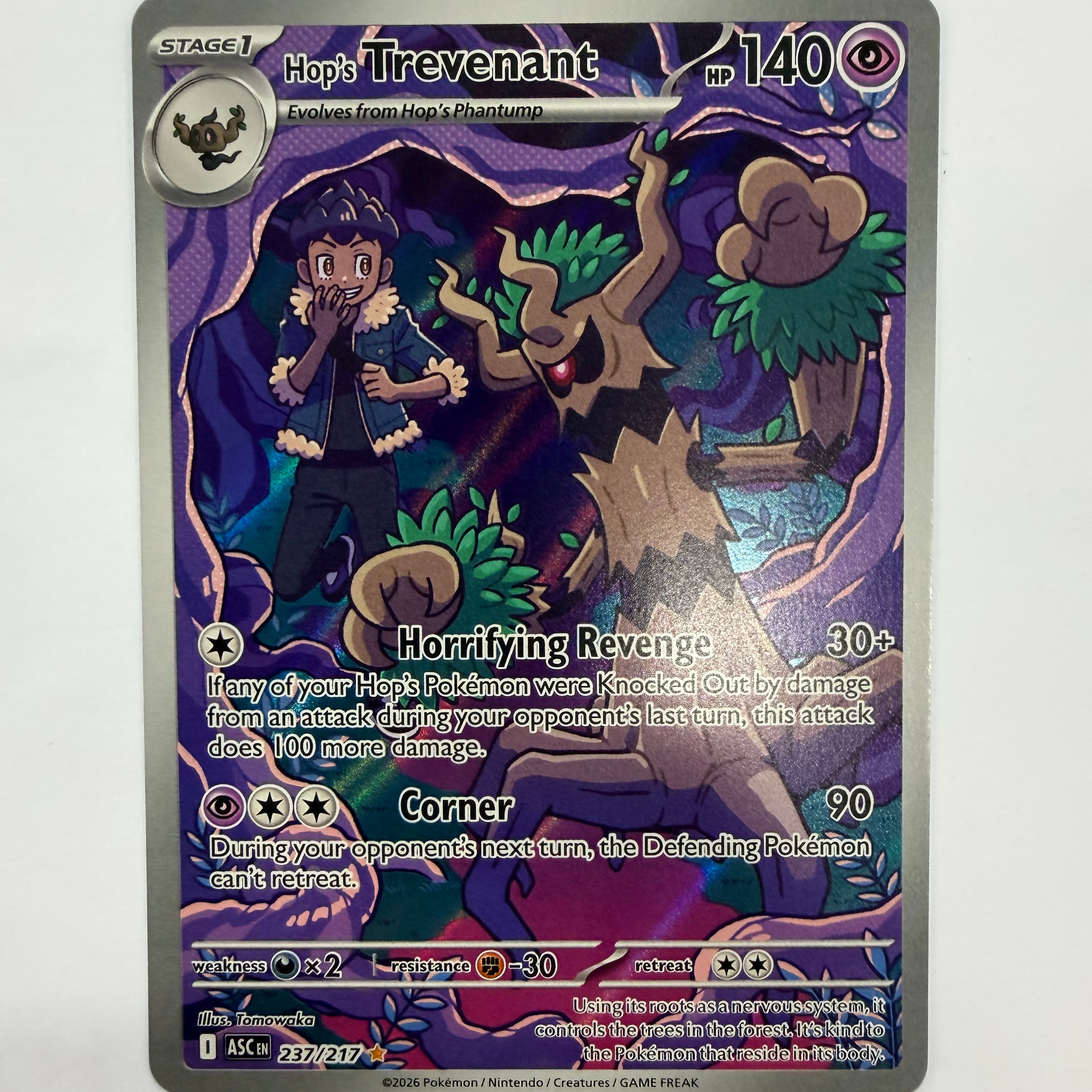 Pokémon TCG - Ascended Heroes  Hop's Trevenaunt 237/217 NM