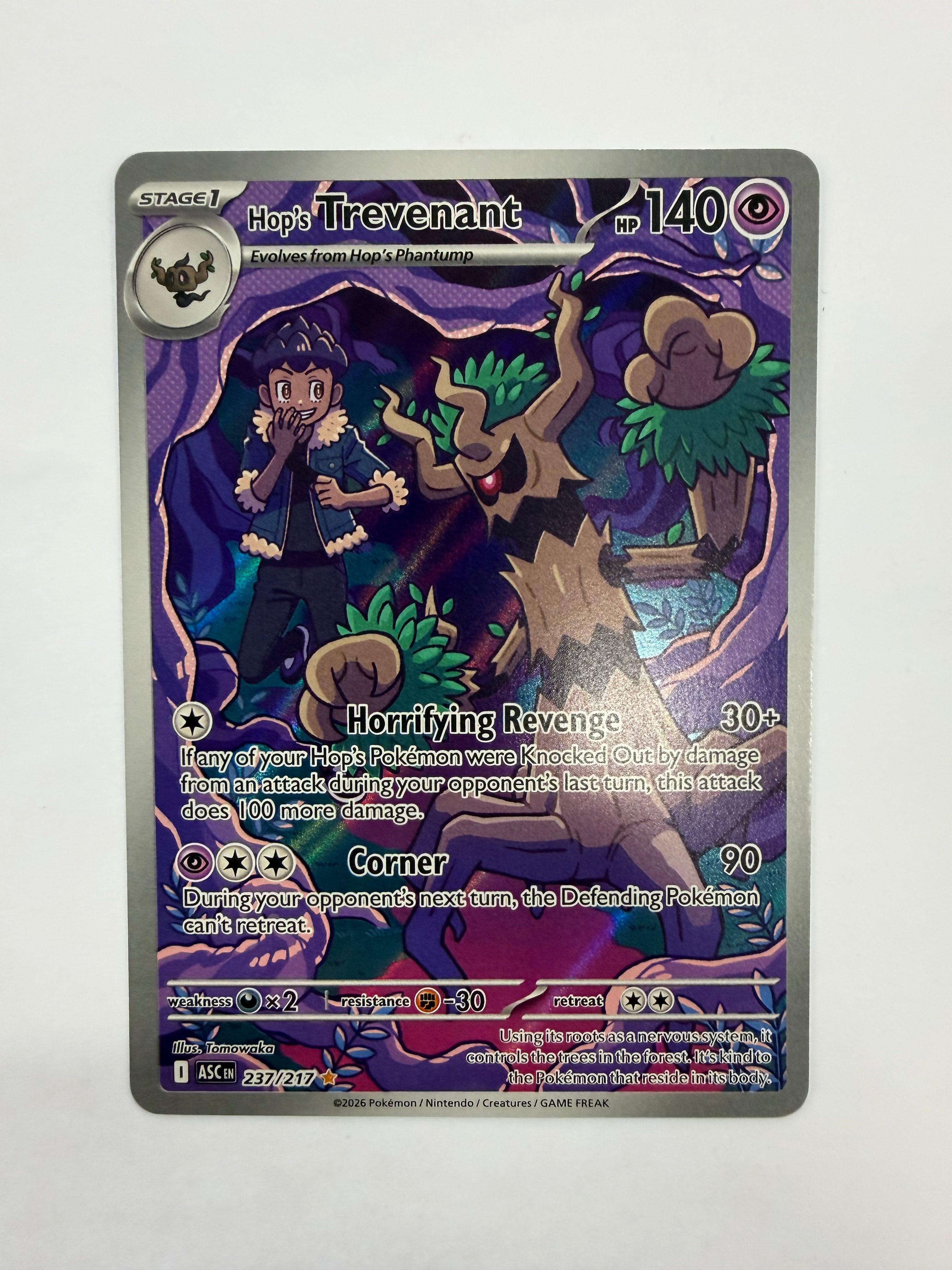 Pokémon TCG - Ascended Heroes  Hop's Trevenaunt 237/217 NM