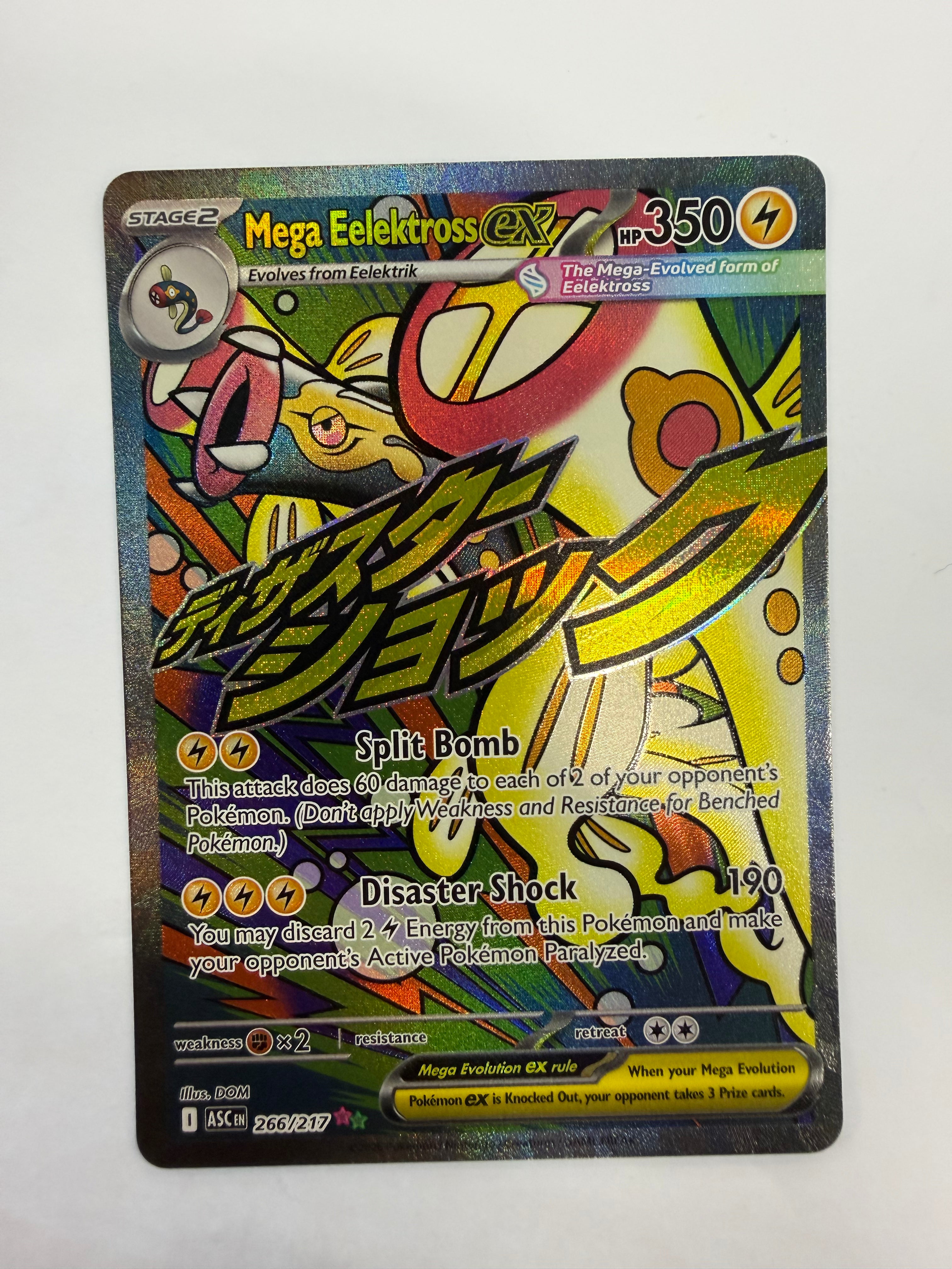 Pokémon TCG - Ascended Heroes Mega Eelektross ex 266/217 NM