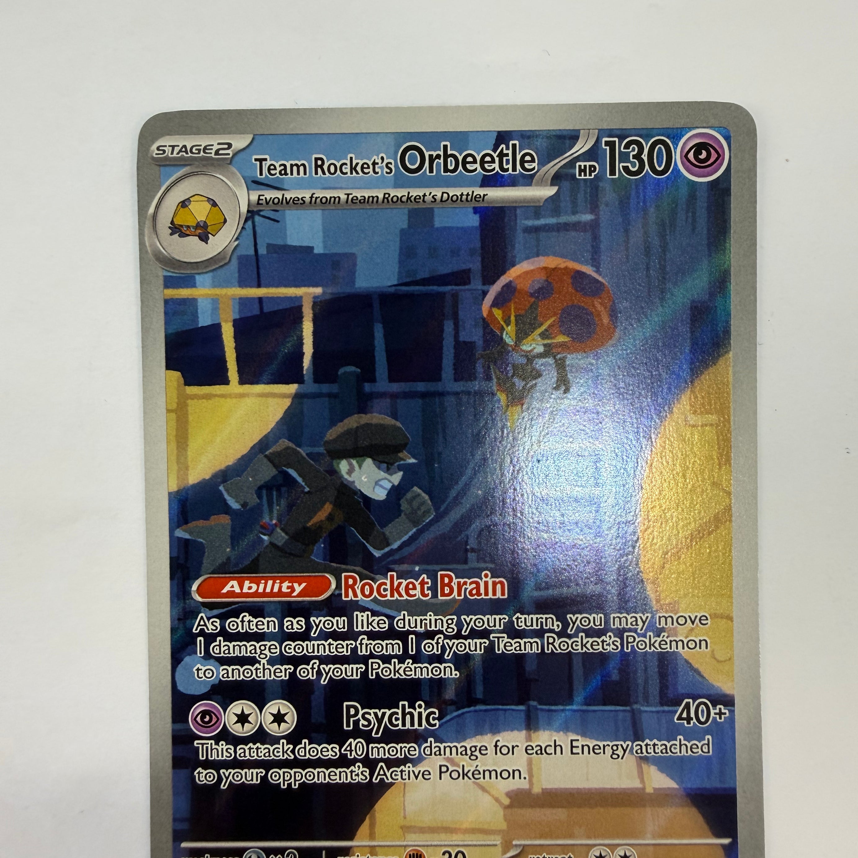 Pokémon TCG - Destined Rivals Team Rocket's Orbeetle 198/182 NM