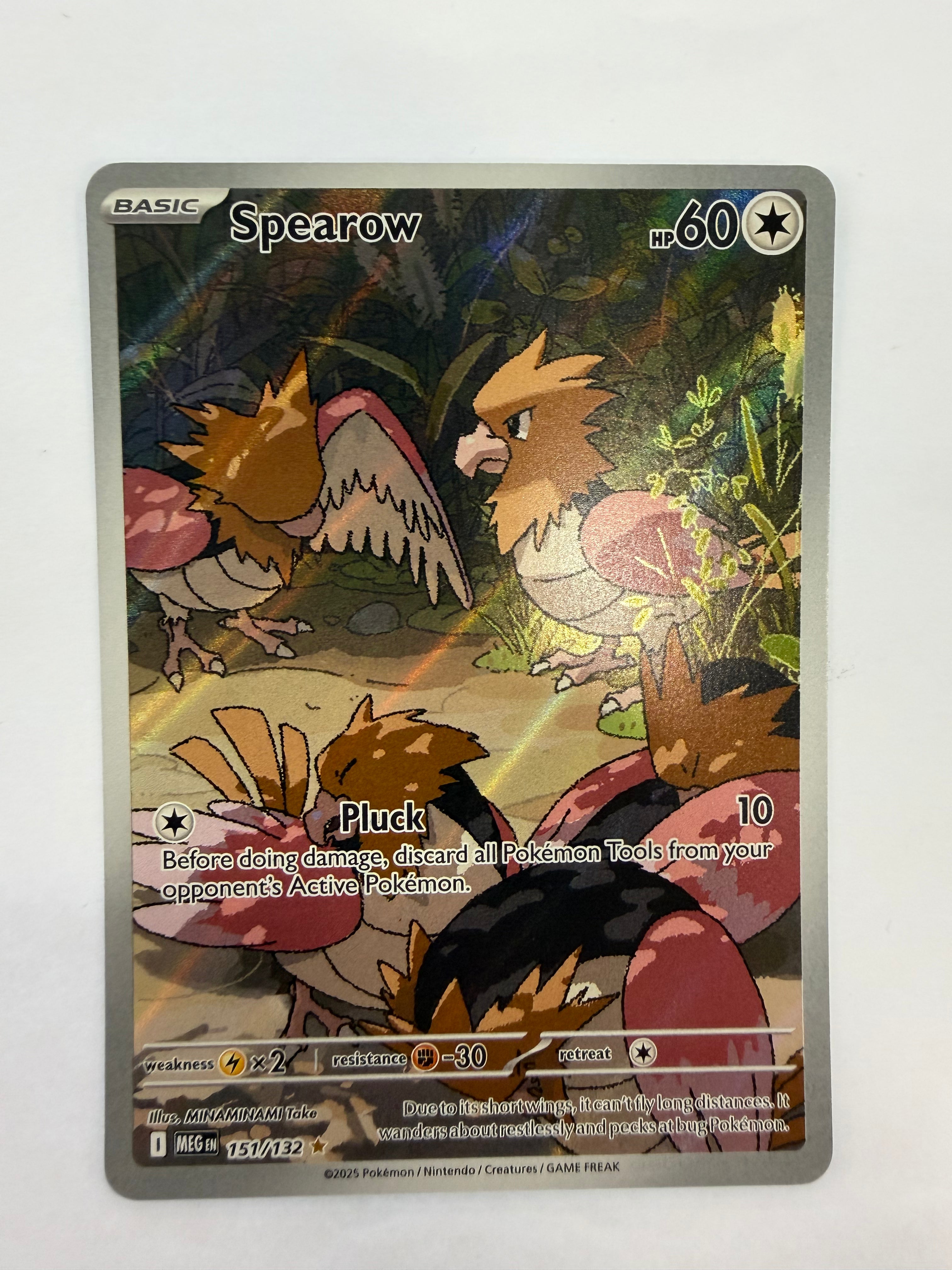 Pokémon TCG - Mega Evolution Spearow 151/132 NM