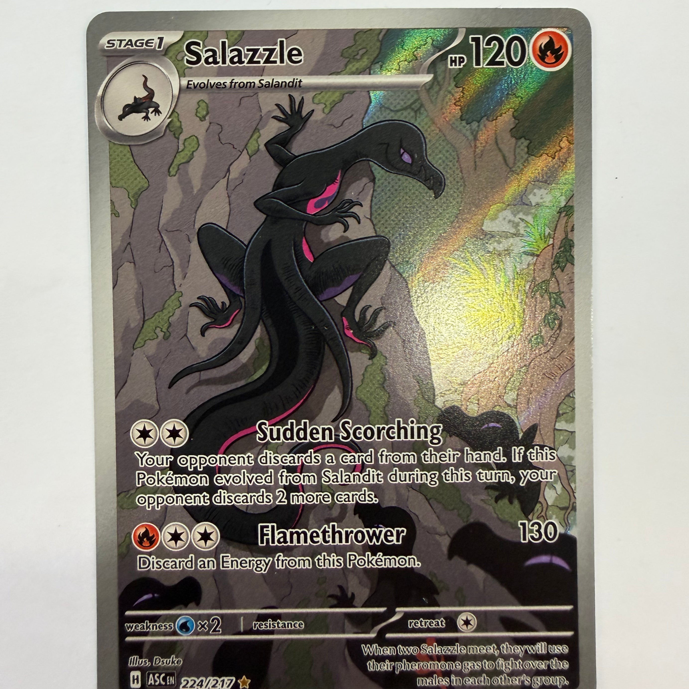 Pokémon TCG - Ascended Heroes Salazzle 224/217 NM