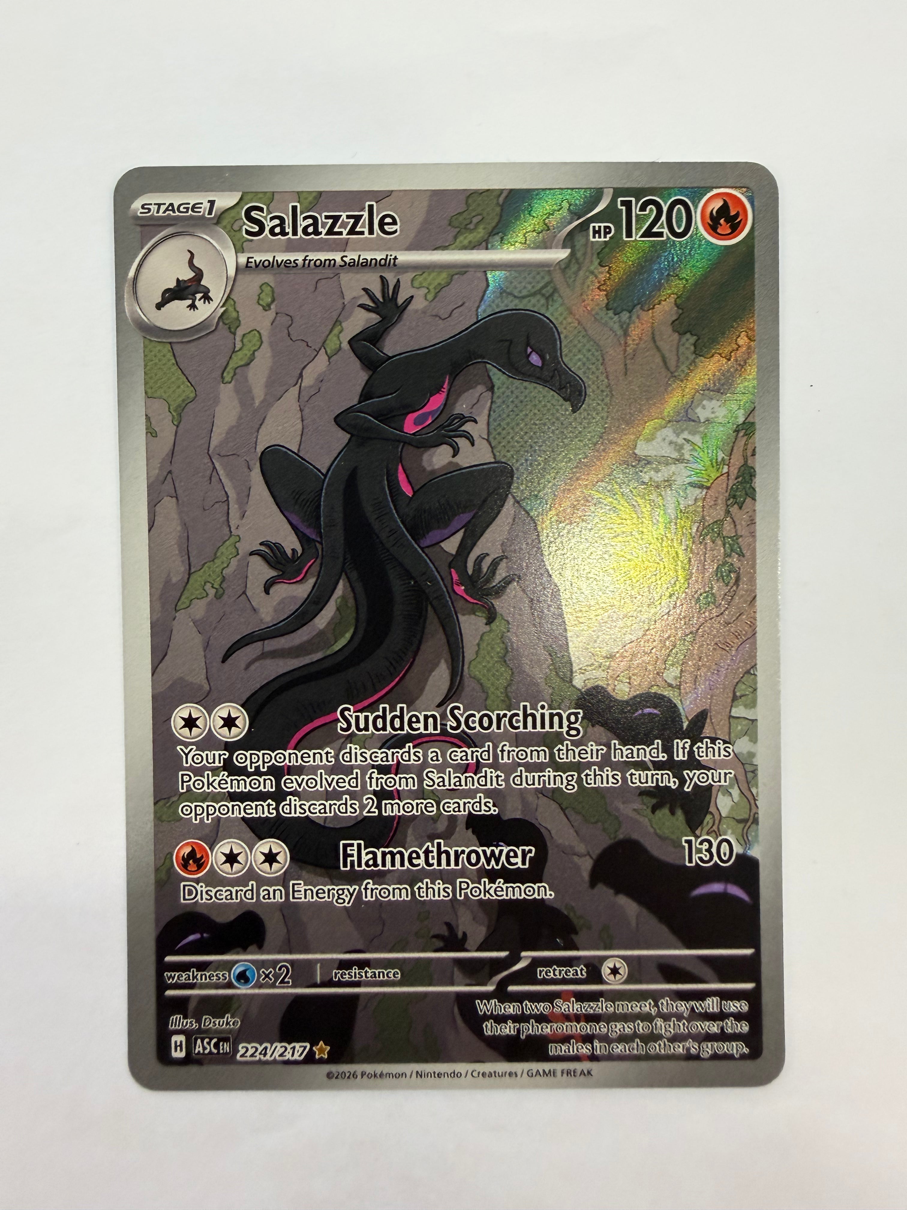 Pokémon TCG - Ascended Heroes Salazzle 224/217 NM