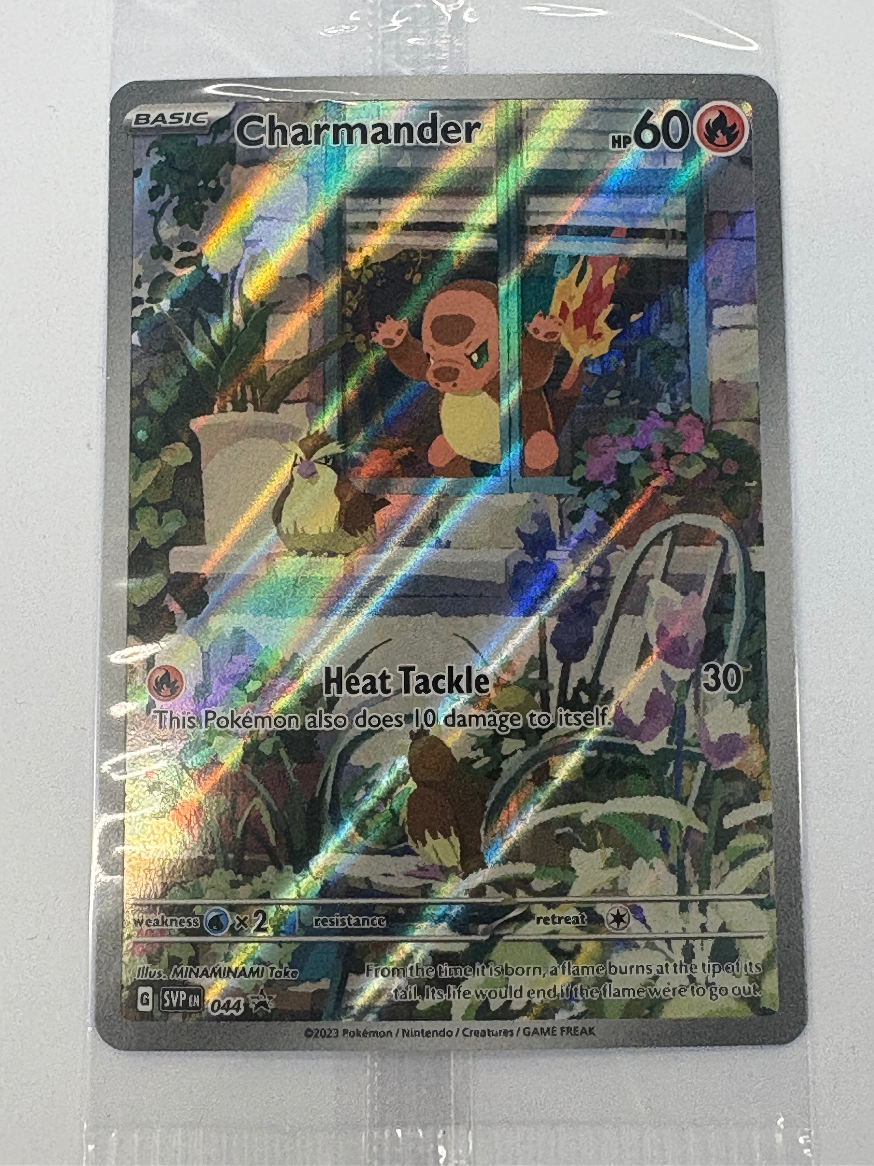 Pokémon TCG - Scarlet & Violet Promo Cards Charmander 044 (Sealed) NM