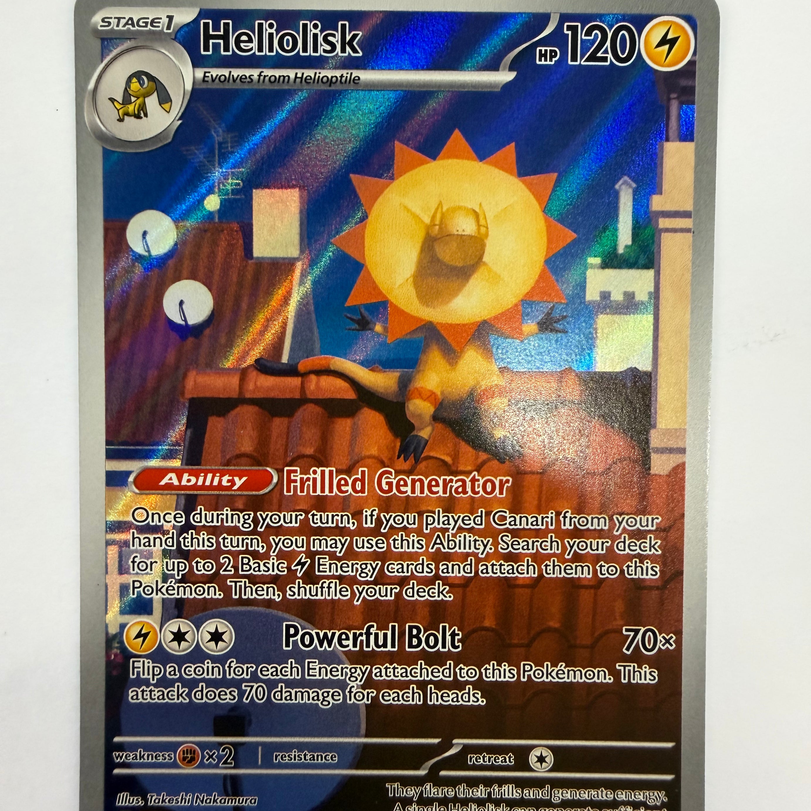 Pokémon TCG - Ascended Heroes Heliolisk 229/217 NM