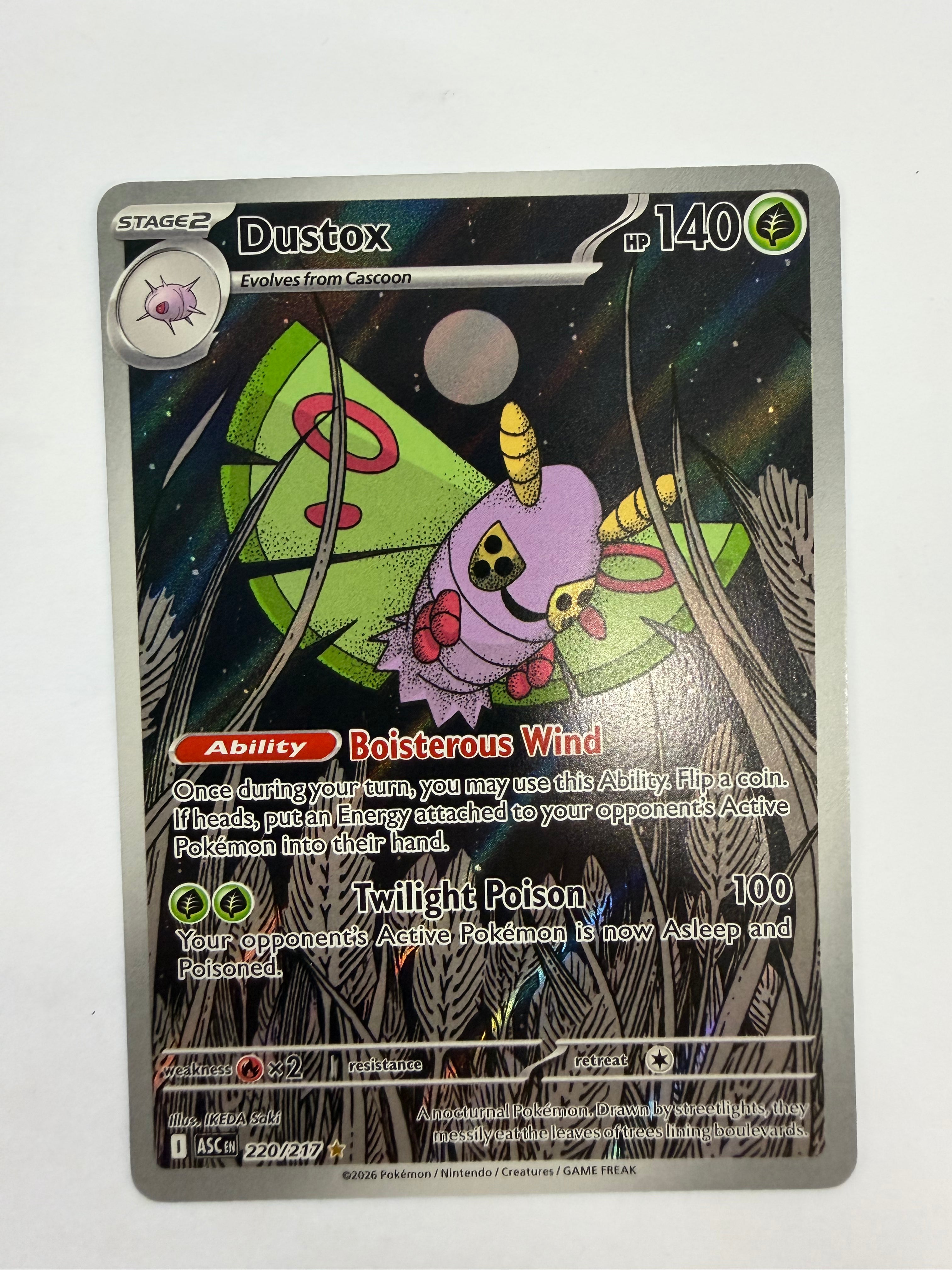 Pokémon TCG - Ascended Heroes Dustox 220/217 NM